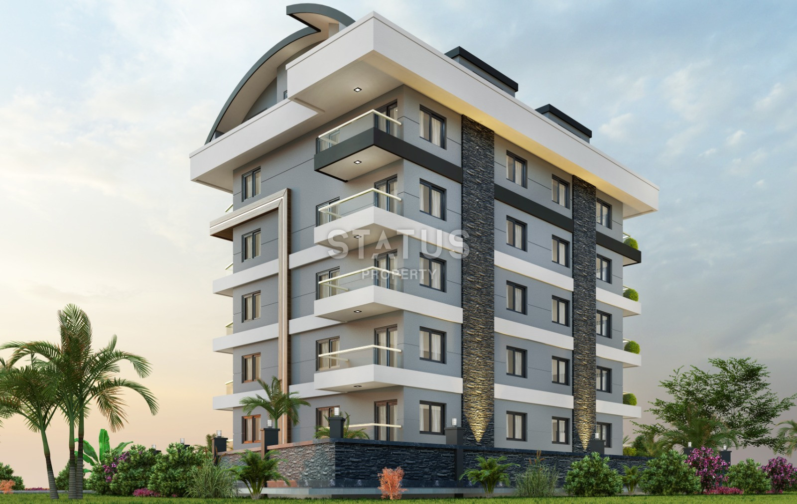 Инвестиционный проект в 5 минутах от моря в Махмутларе, от 51,5 кв.м. фото 7