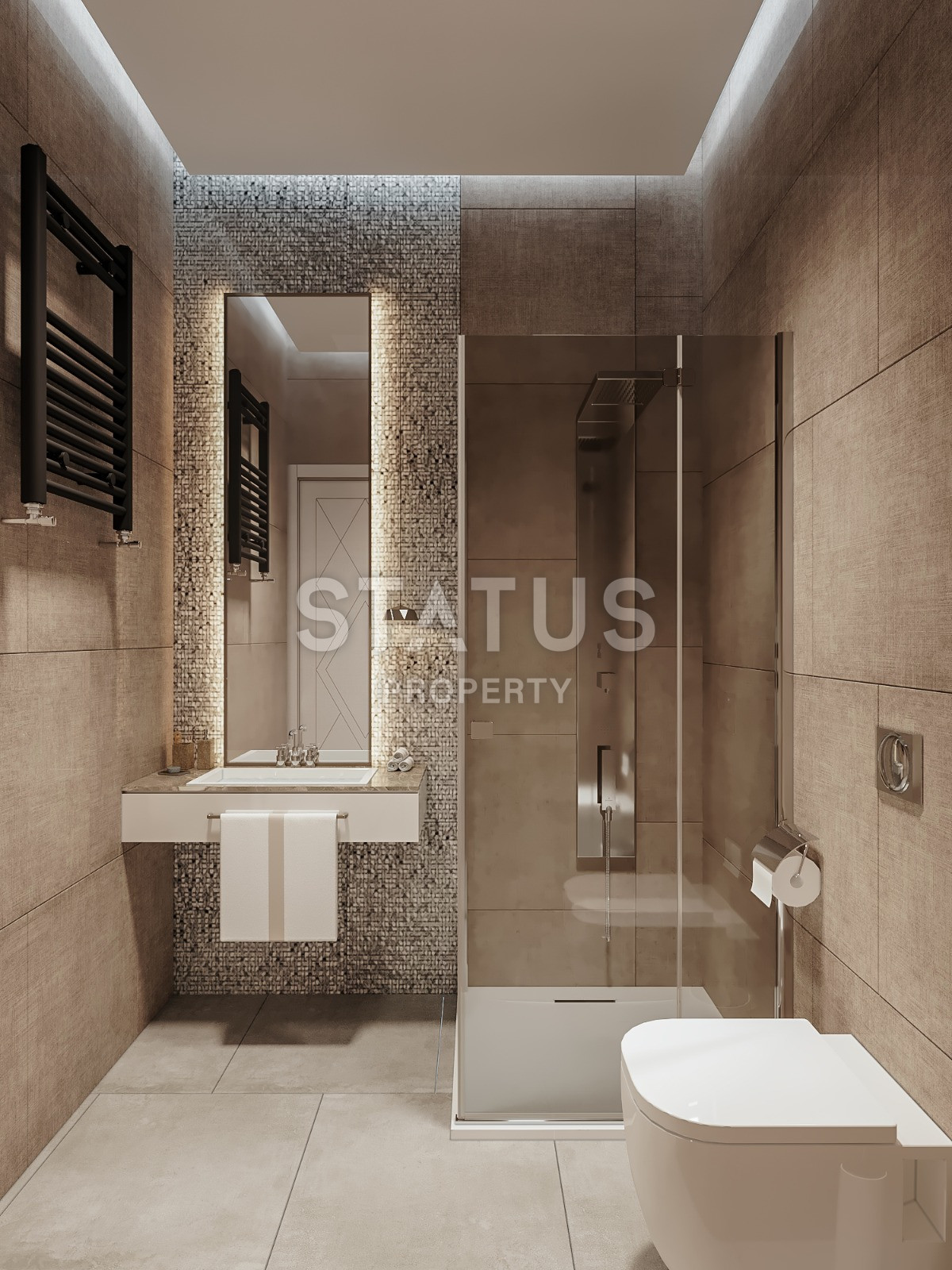 Инвестиционный проект в 5 минутах от моря в Махмутларе, от 51,5 кв.м. фото 28