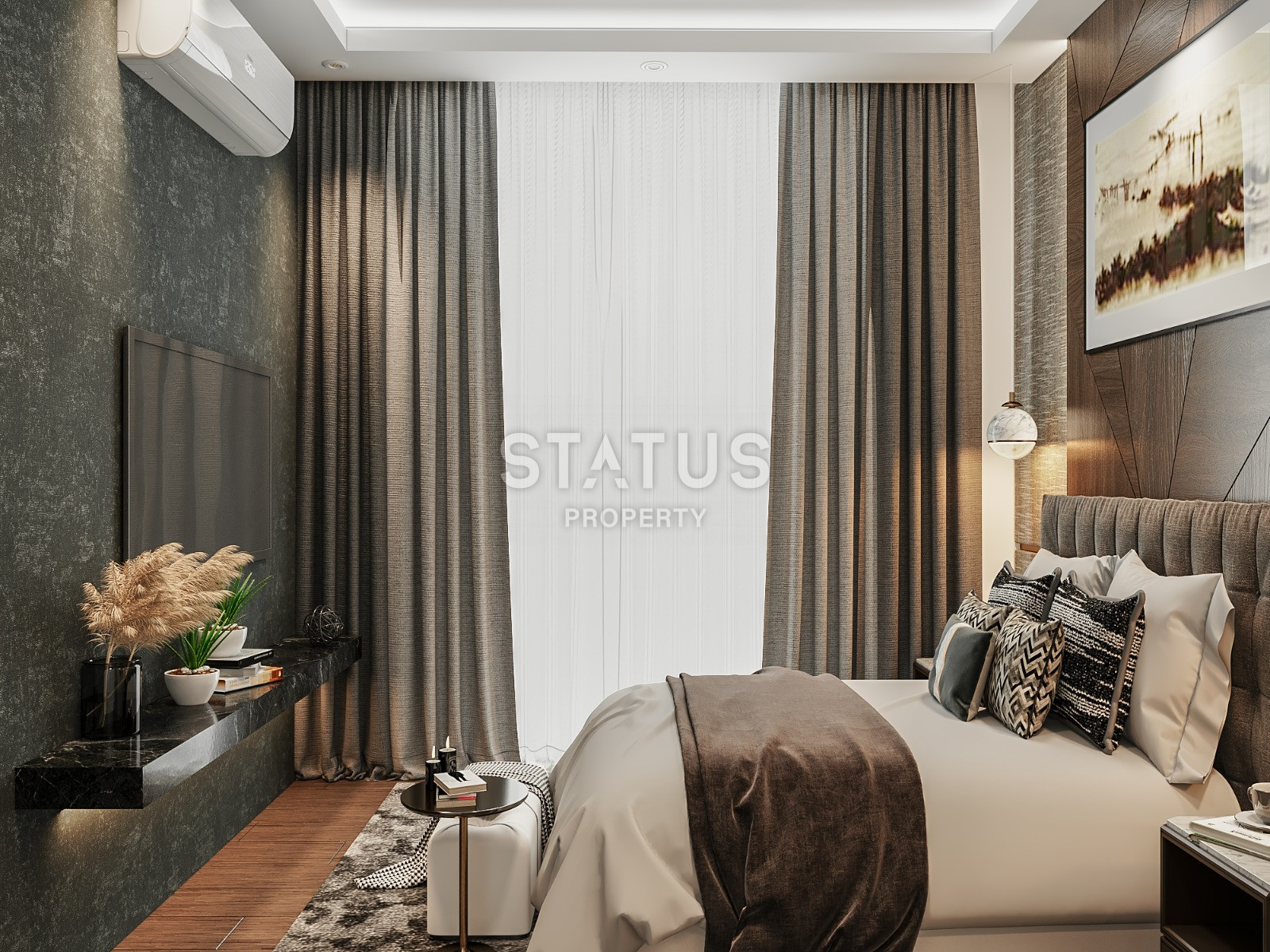 Инвестиционный проект в 5 минутах от моря в Махмутларе, от 51,5 кв.м. фото 32