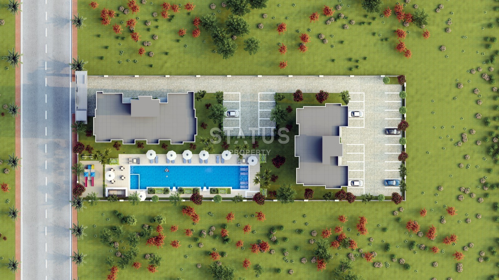 The complex is at the stage of excavation in the Altinkum area, within the reach of Lara beach, from 59 m2. фото 5