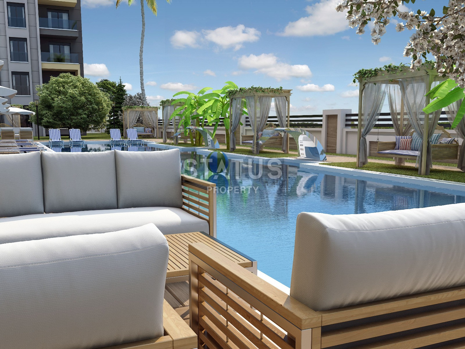 The complex is at the stage of excavation in the Altinkum area, within the reach of Lara beach, from 59 m2. фото 19