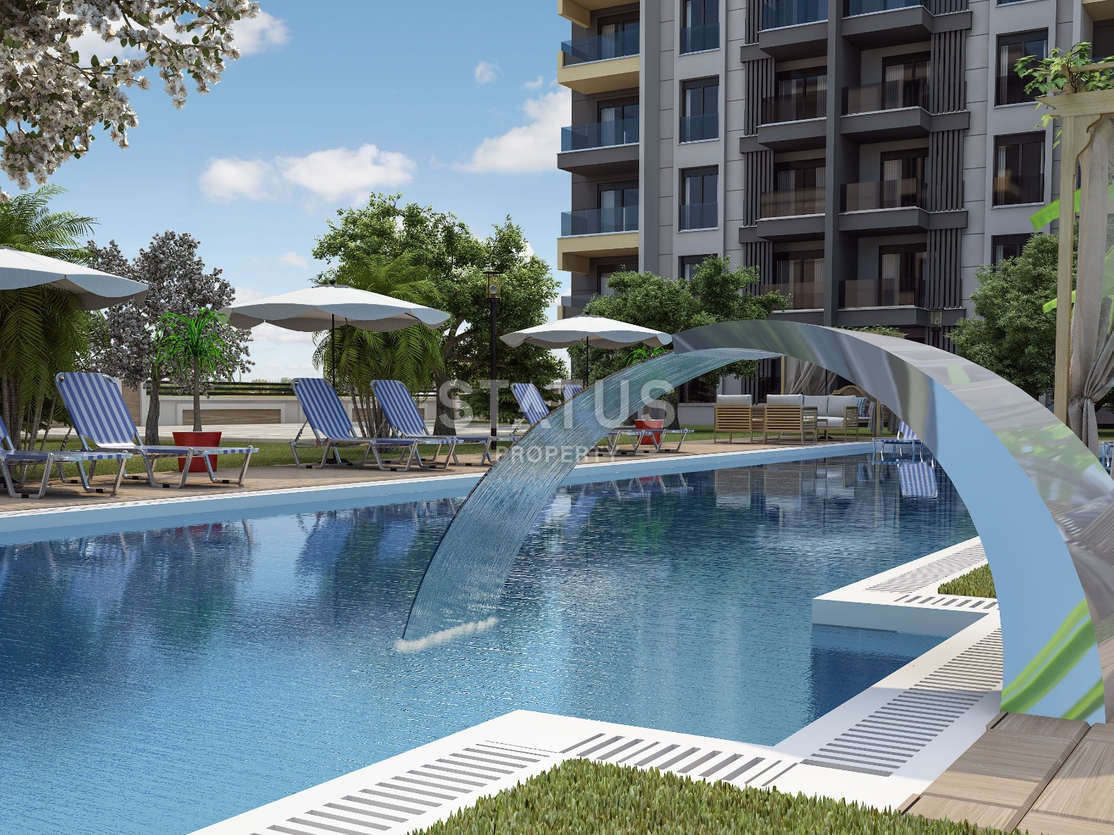 The complex is at the stage of excavation in the Altinkum area, within the reach of Lara beach, from 59 m2. фото 24