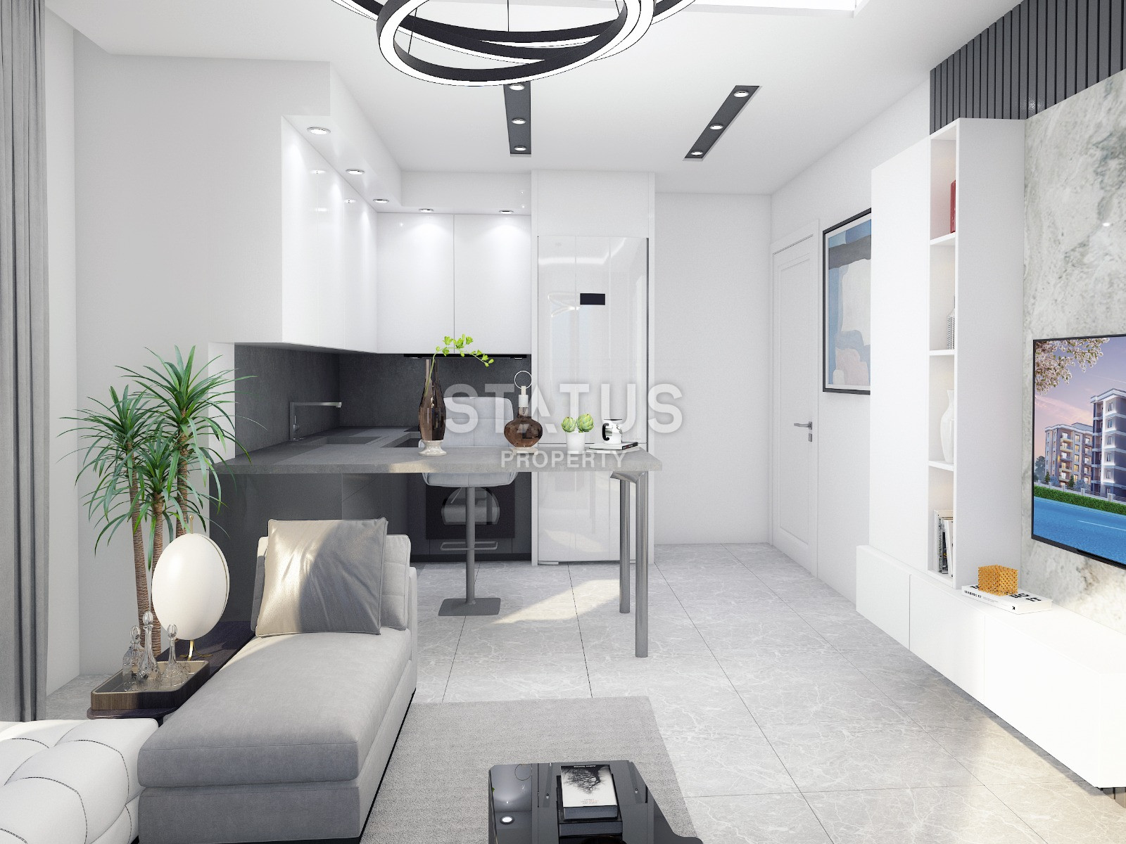 The complex is at the stage of excavation in the Altinkum area, within the reach of Lara beach, from 59 m2. фото 37