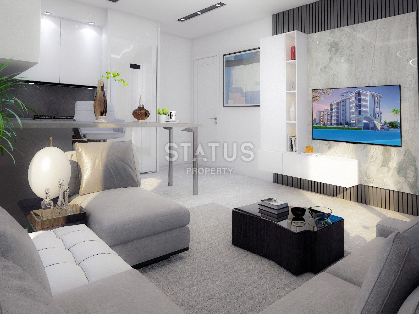 The complex is at the stage of excavation in the Altinkum area, within the reach of Lara beach, from 59 m2. фото 38