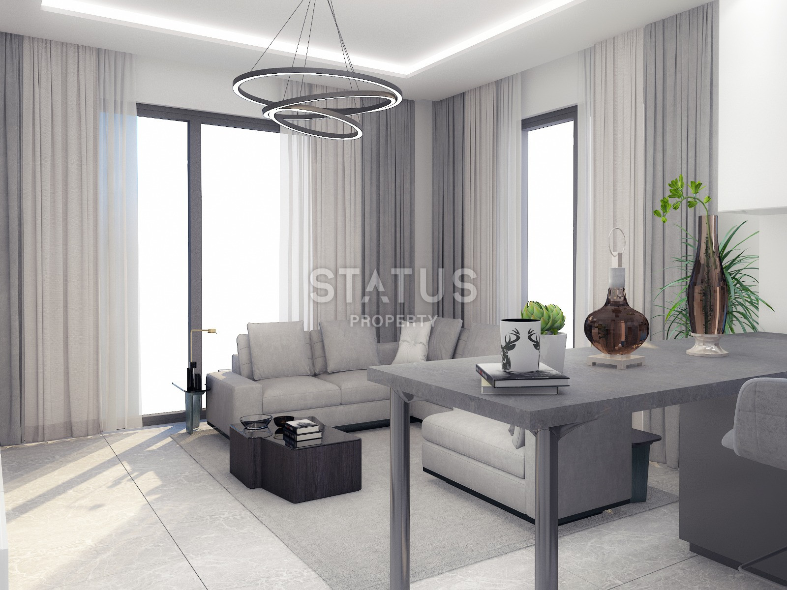 The complex is at the stage of excavation in the Altinkum area, within the reach of Lara beach, from 59 m2. фото 39