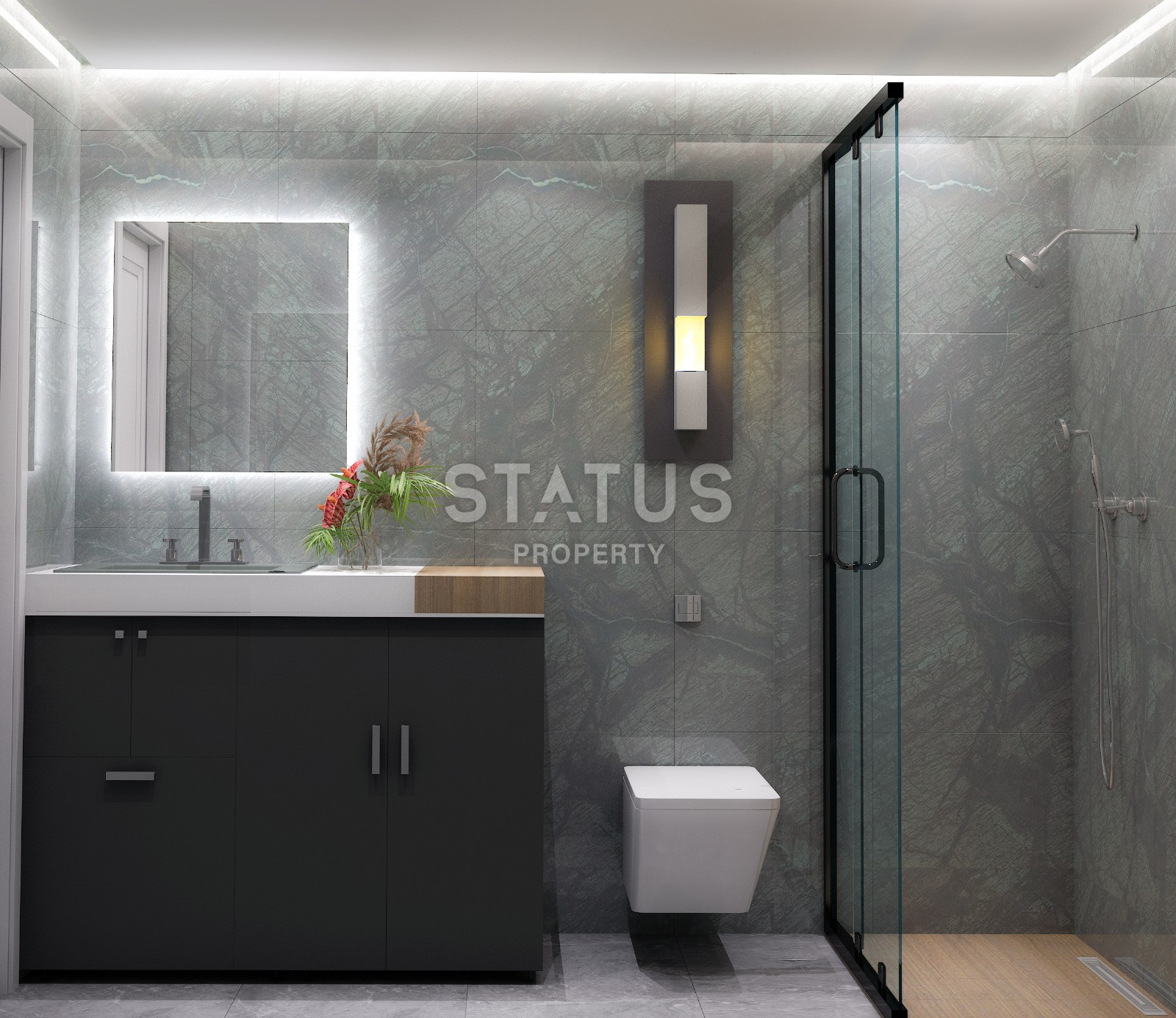 The complex is at the stage of excavation in the Altinkum area, within the reach of Lara beach, from 59 m2. фото 43