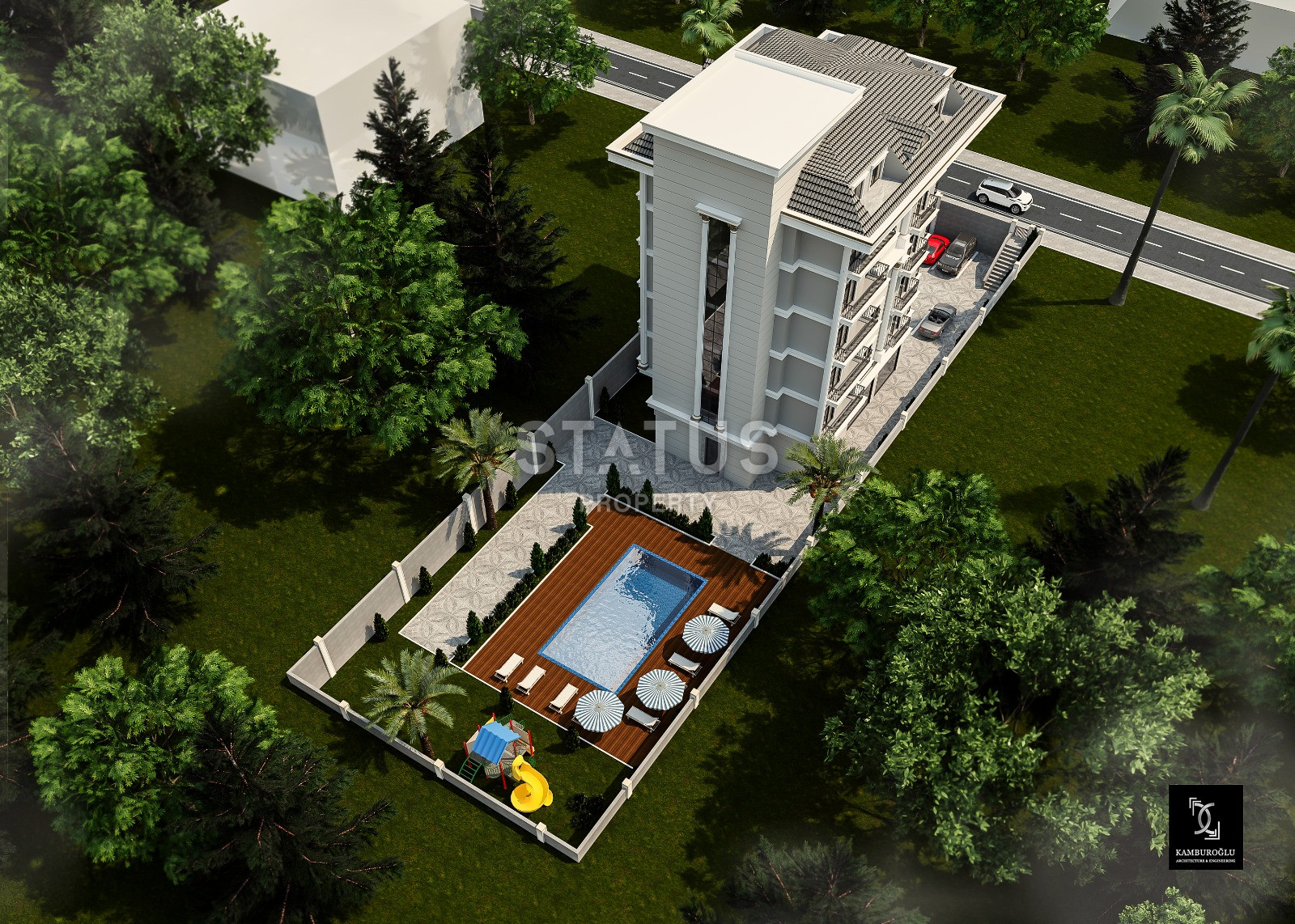 Инвестиционный проект Элит Класса в 150 метрах от моря. Кестель, Алания. фото 4