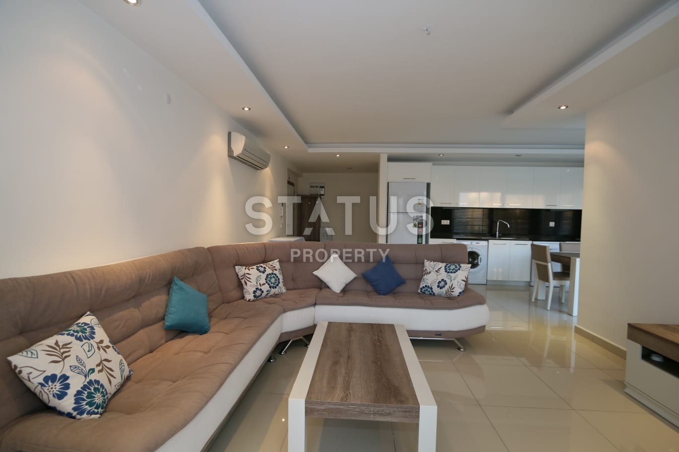 Трехкомнатные меблированные апартаменты в комплексе люкс класса в Джикджилли, 130 м2 фото 3