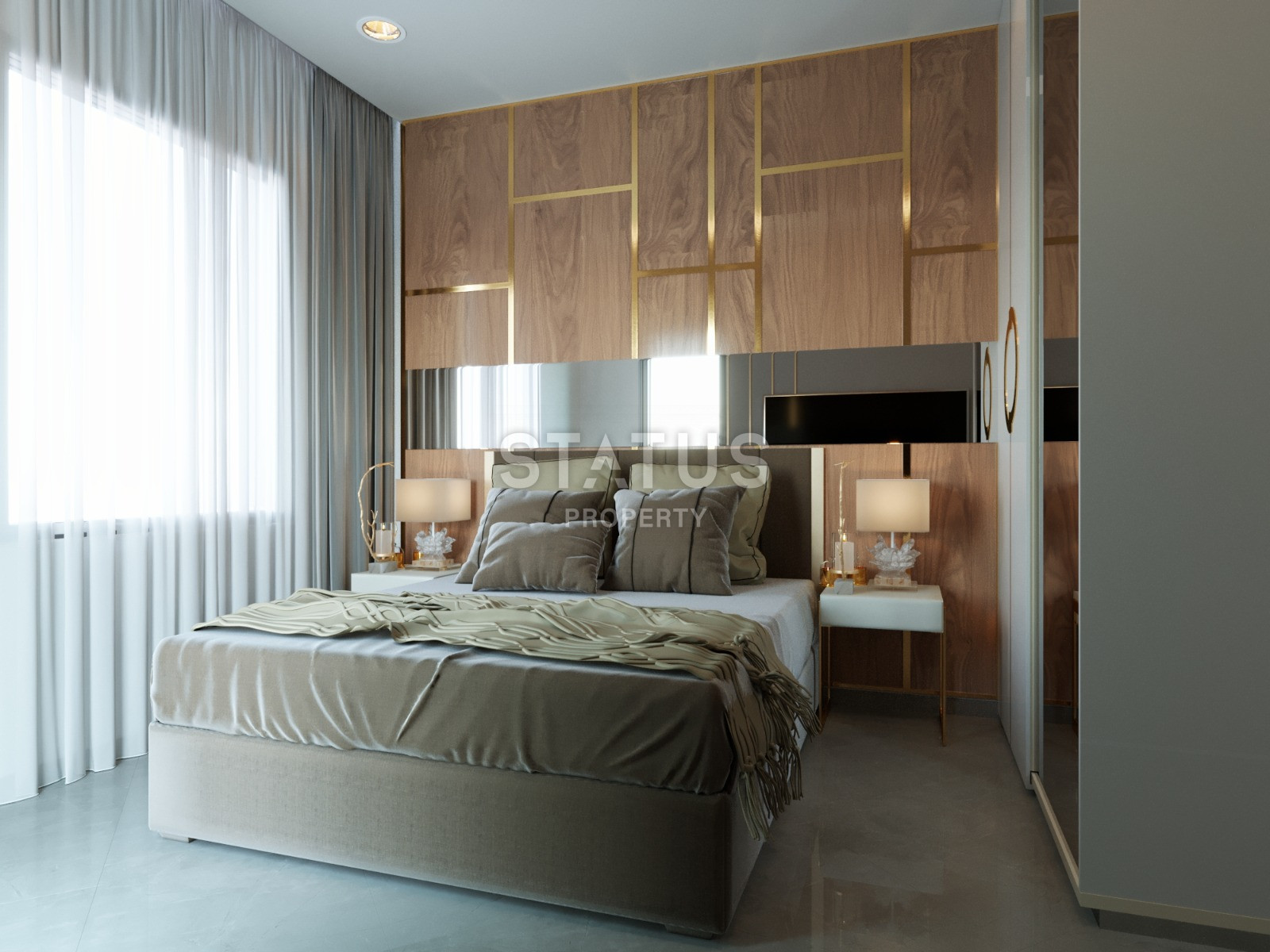 Инвестиционный проект с отельной инфраструктурой в районе Махмутлар в 200 м. от моря. фото 8