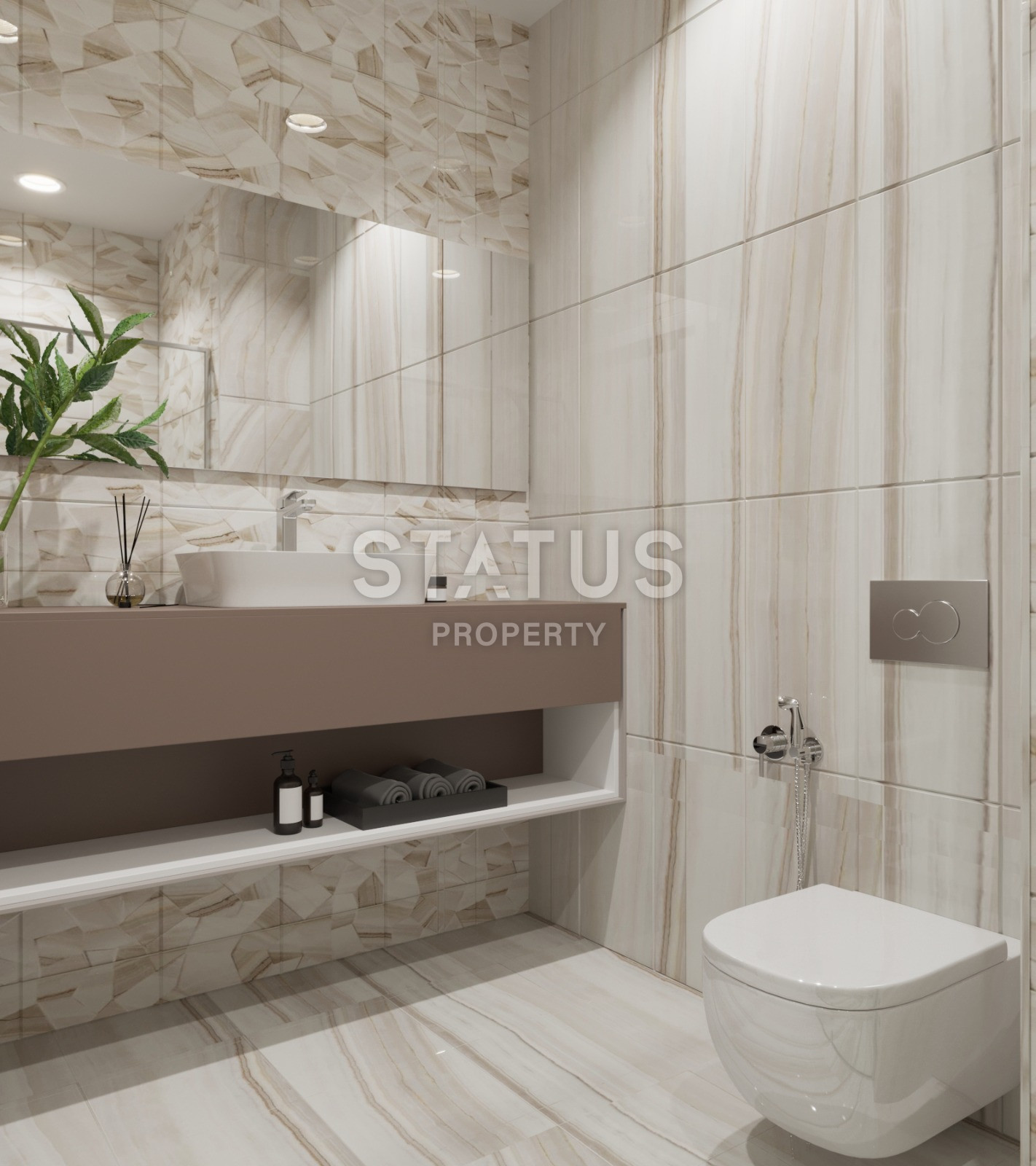 Инвестиционный проект с отельной инфраструктурой в районе Махмутлар в 200 м. от моря. фото 9