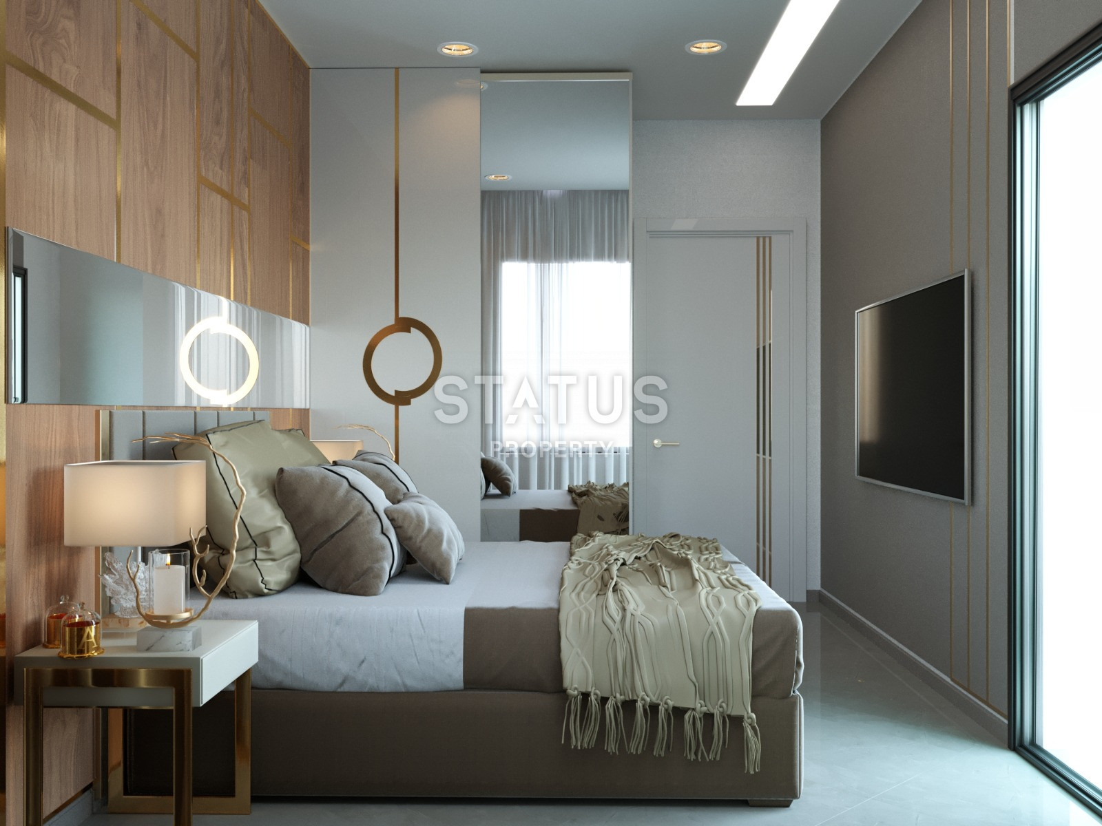 Инвестиционный проект с отельной инфраструктурой в районе Махмутлар в 200 м. от моря. фото 10