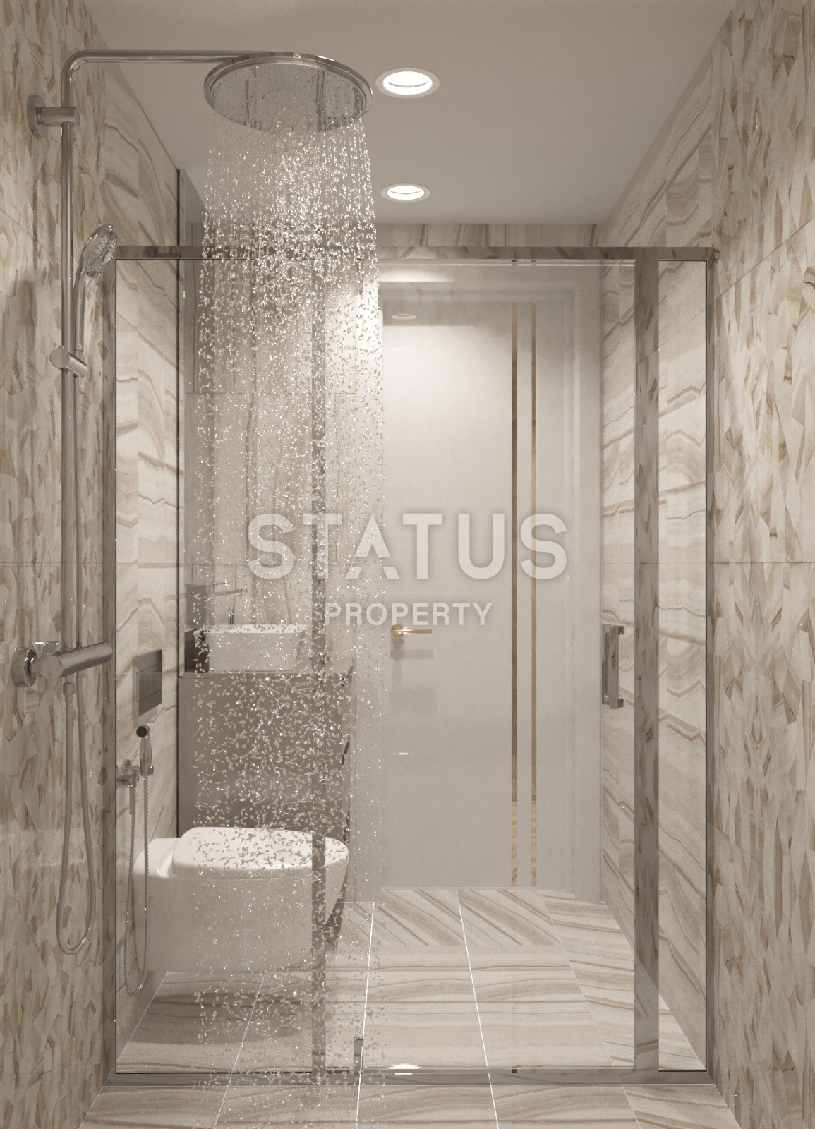 Инвестиционный проект с отельной инфраструктурой в районе Махмутлар в 200 м. от моря. фото 24