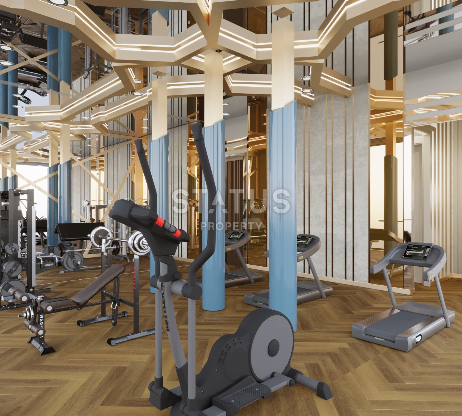 Инвестиционный проект с отельной инфраструктурой в районе Махмутлар в 200 м. от моря. фото 37