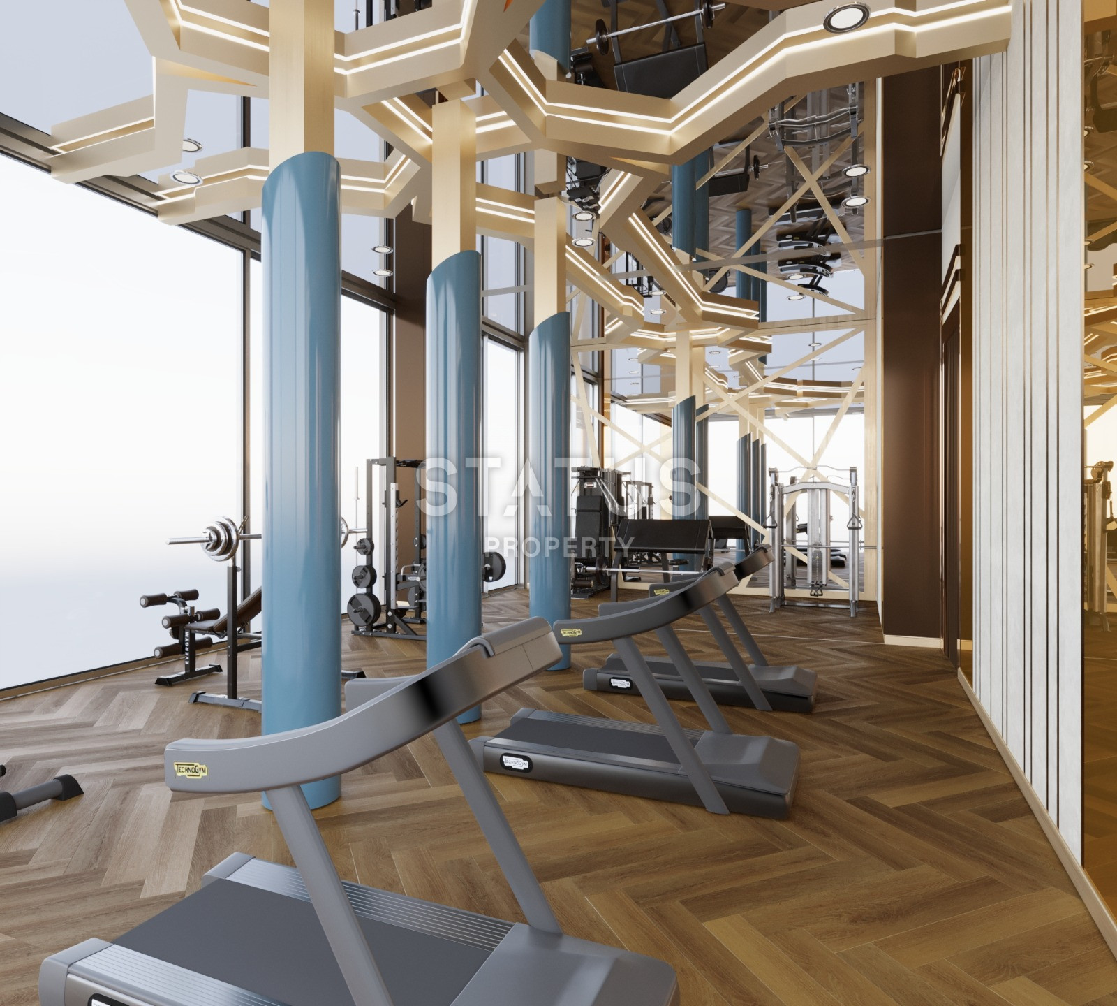 Инвестиционный проект с отельной инфраструктурой в районе Махмутлар в 200 м. от моря. фото 38