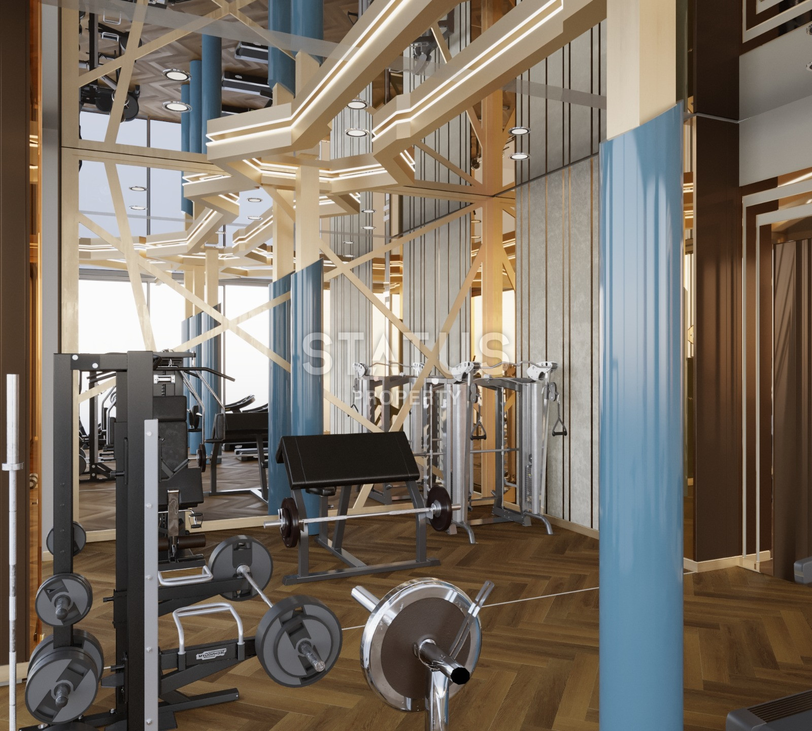 Инвестиционный проект с отельной инфраструктурой в районе Махмутлар в 200 м. от моря. фото 42