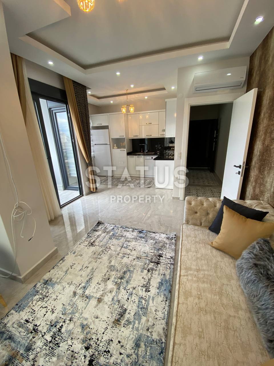 Меблированные апартаменты 1+1 в центре Аланьи, 100 м2 фото 26