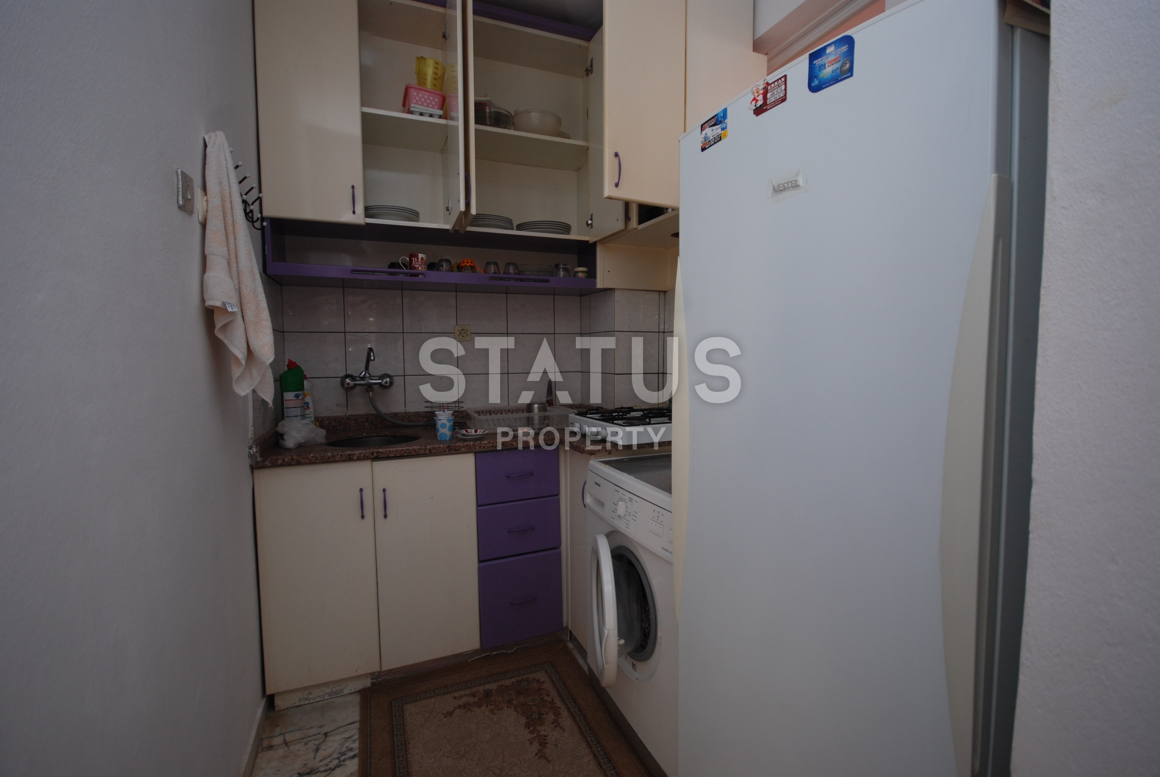 Трехкомнатные апартаменты по доступной цене на берегу Средиземного моря в районе Махмутлар, 75 м2. фото 3