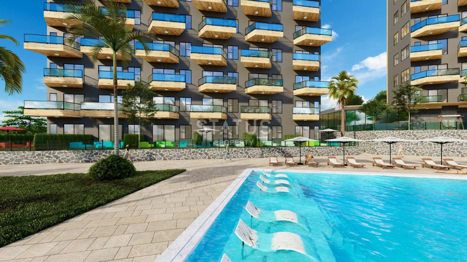 Проект Премиум класса в районе Авсаллар! Все квартиры с видом на море! фото 23