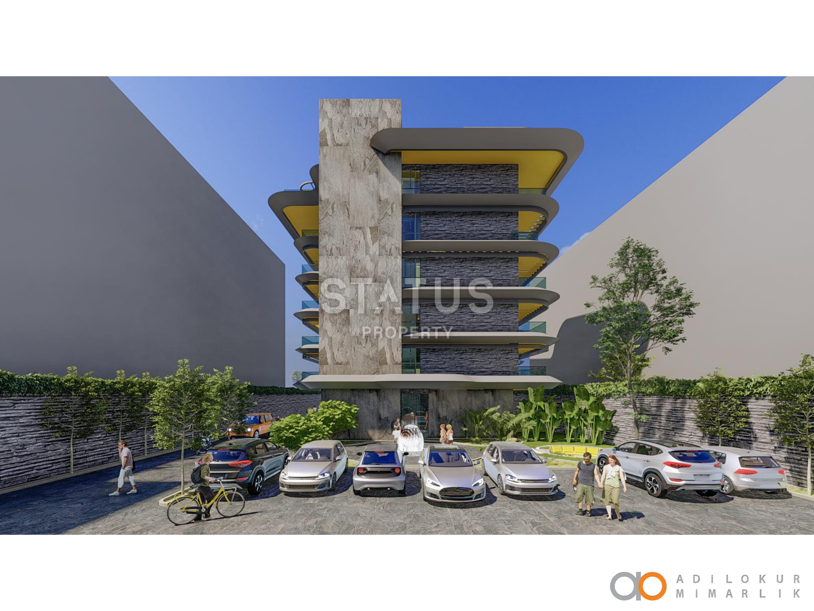 Инвестиционный проект на первой береговой линии в районе Оба, 53-208м.кв фото 6