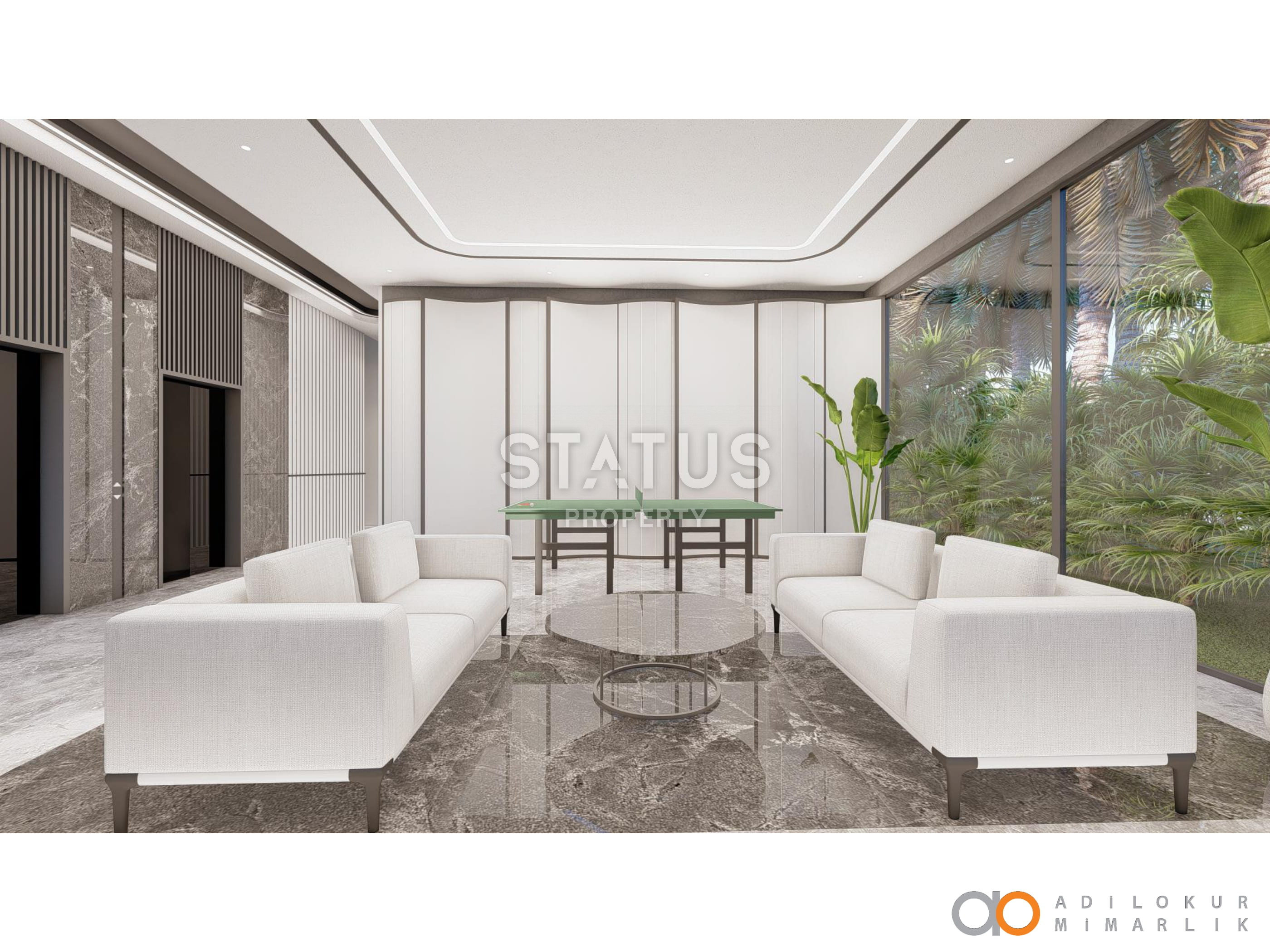 Инвестиционный проект на первой береговой линии в районе Оба, 53-208м.кв фото 17