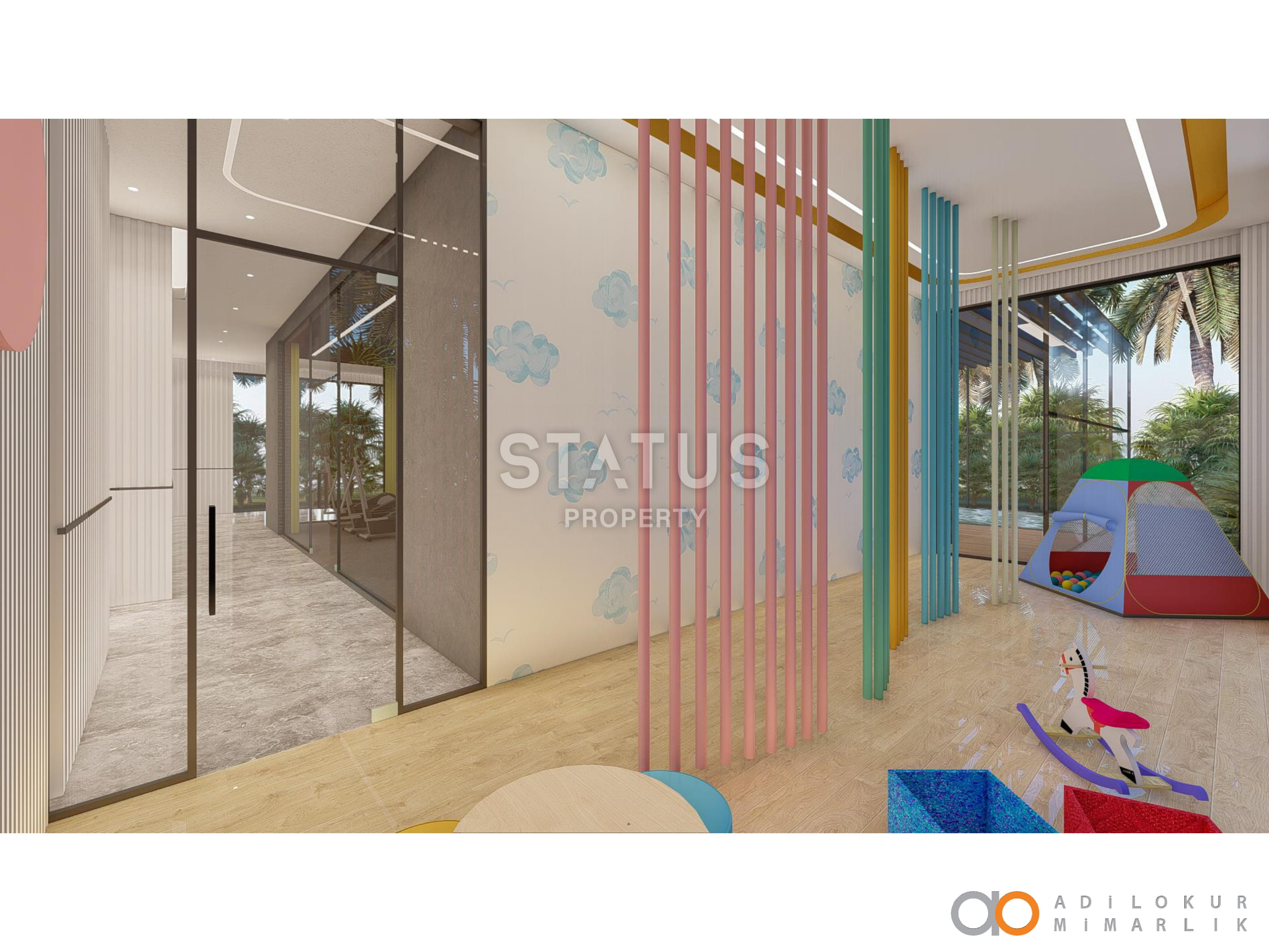 Инвестиционный проект на первой береговой линии в районе Оба, 53-208м.кв фото 20