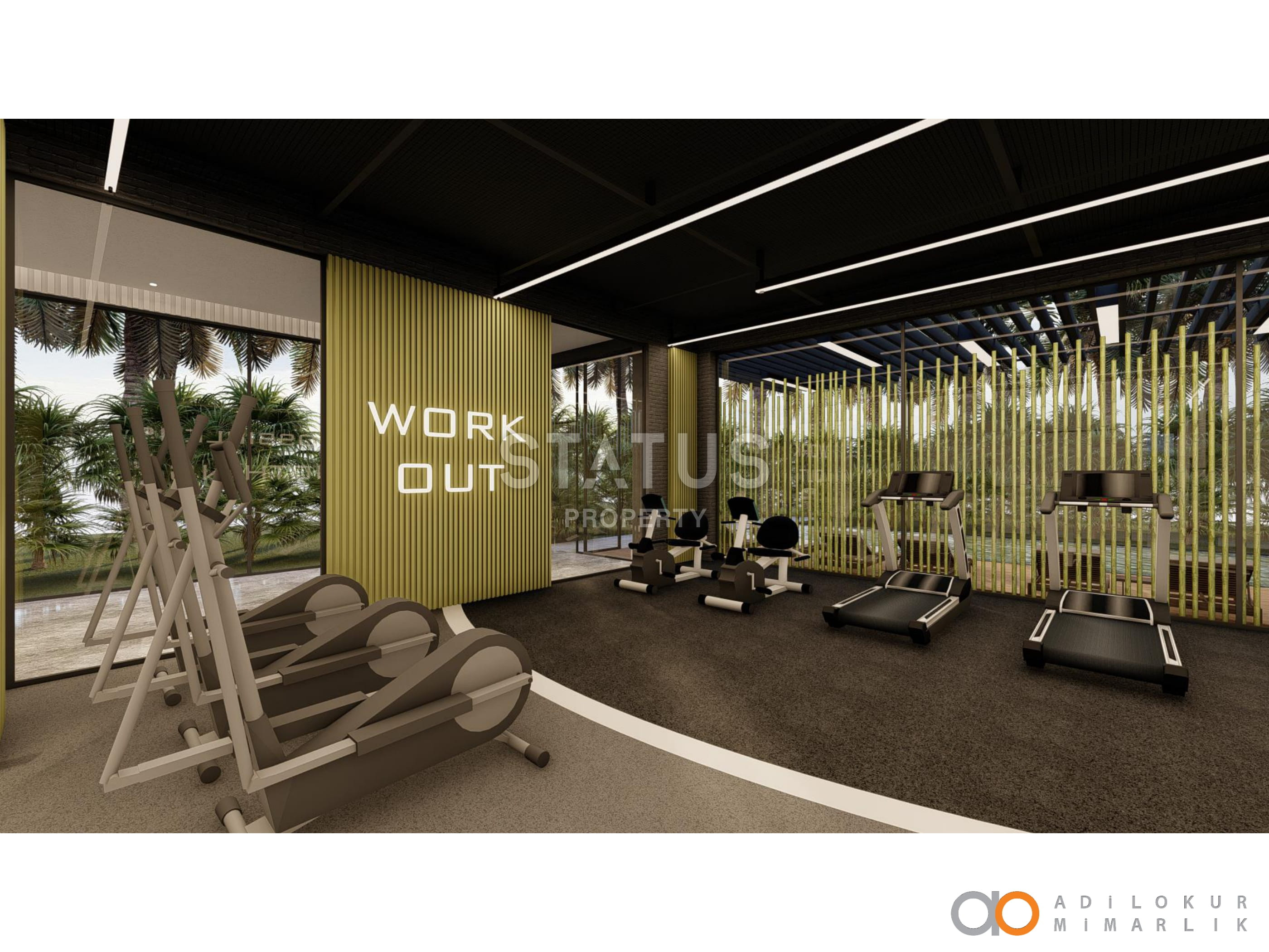 Инвестиционный проект на первой береговой линии в районе Оба, 53-208м.кв фото 24