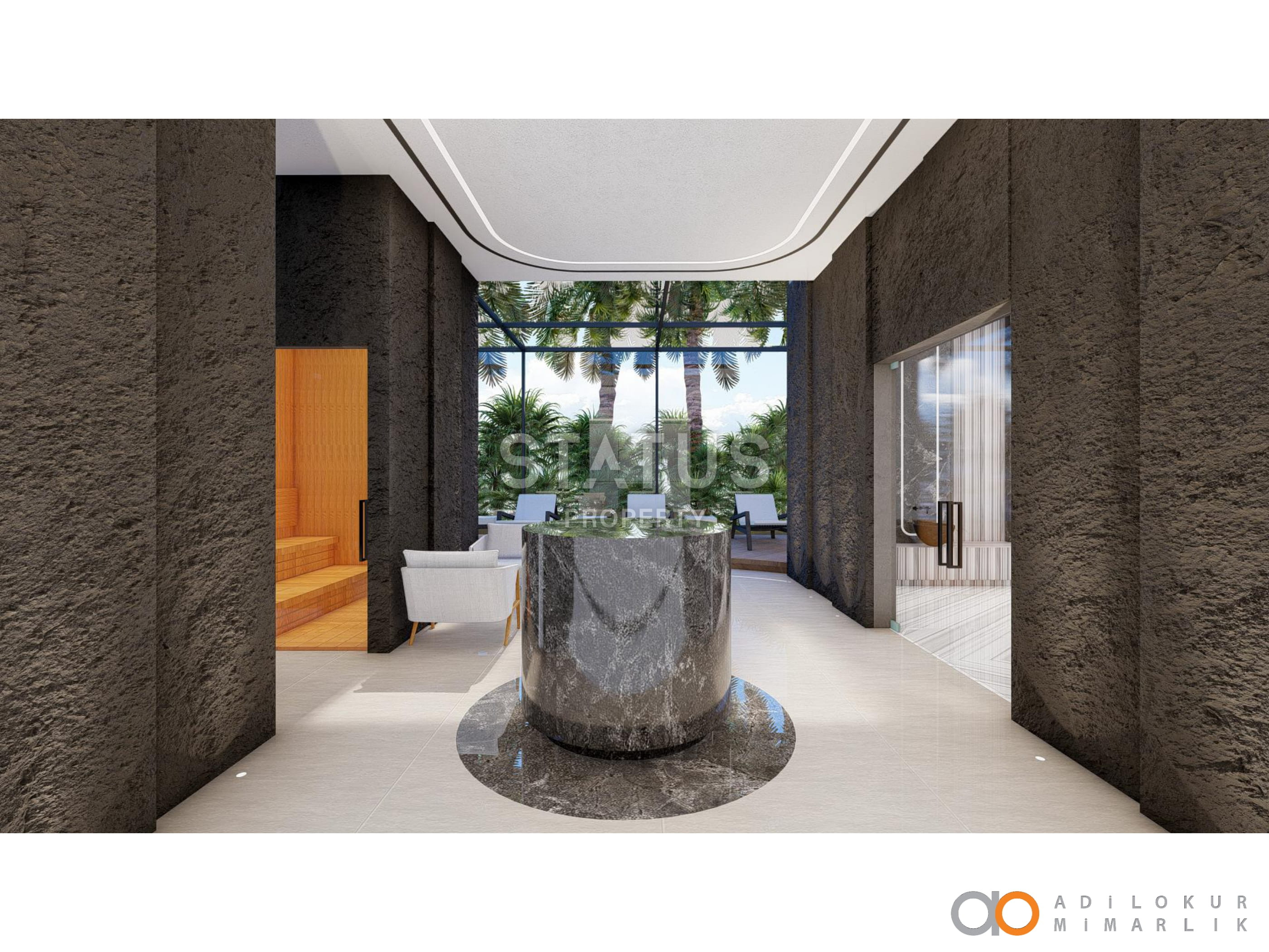 Инвестиционный проект на первой береговой линии в районе Оба, 53-208м.кв фото 27