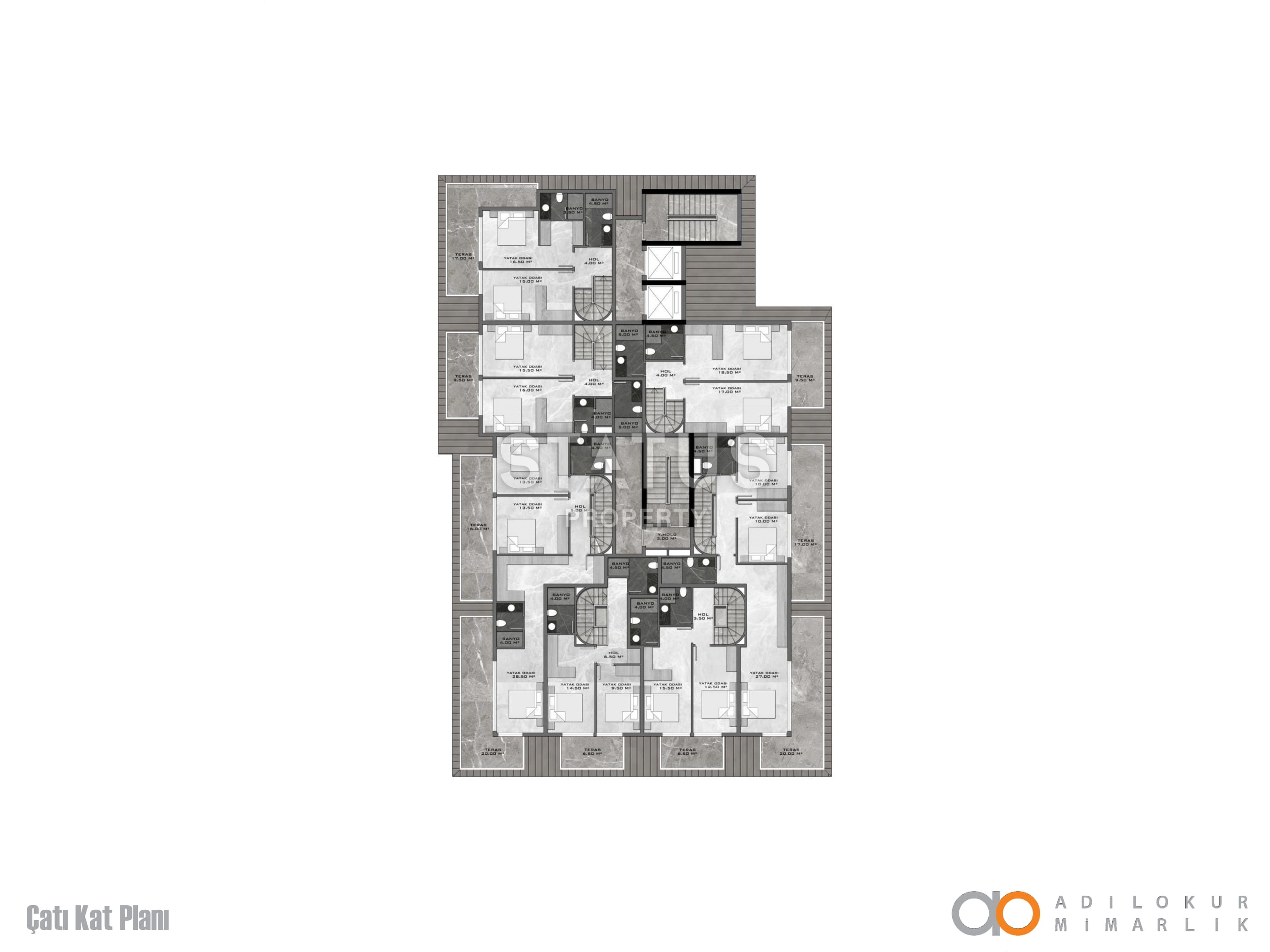 Инвестиционный проект на первой береговой линии в районе Оба, 53-208м.кв фото 34