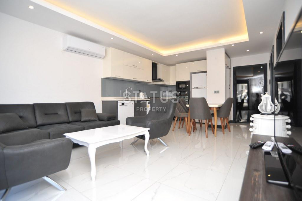 Меблированная квартира 1+1 в новом доме в центре Алании, 60м.кв фото 2