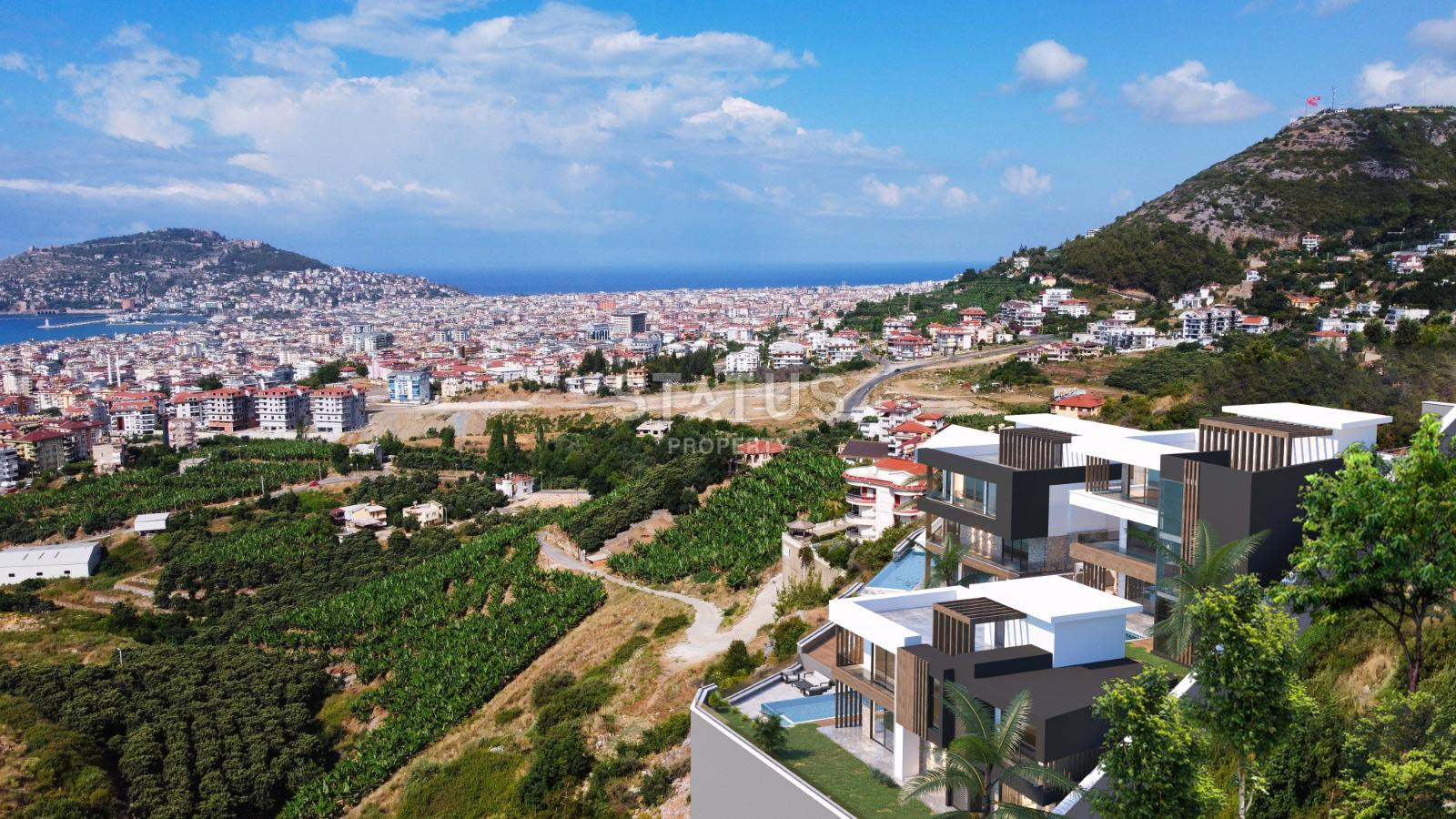 Комплекс вилл с завораживающим видом на Аланию, 476 м2 фото 9