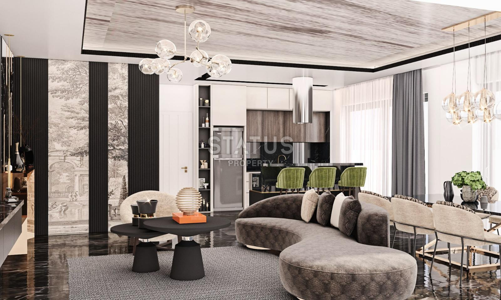 Комплекс вилл с завораживающим видом на Аланию, 476 м2 фото 23