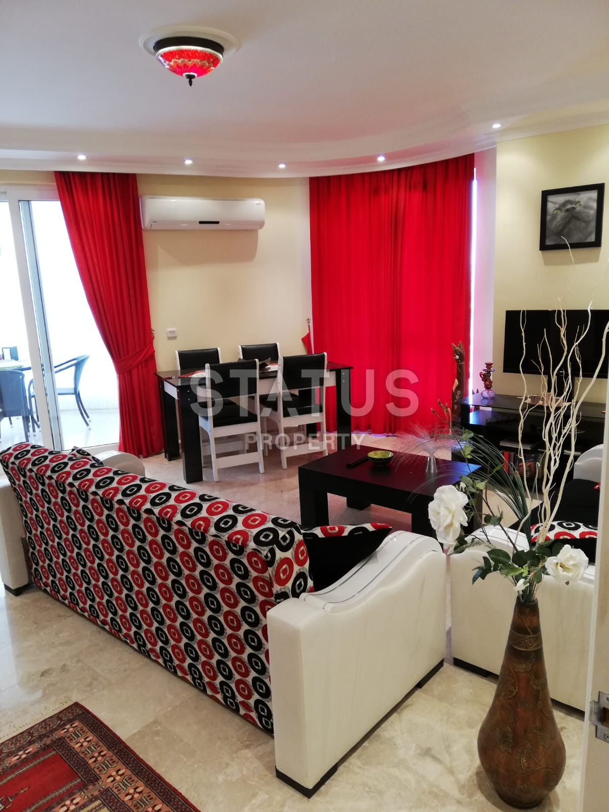 Inexpensive three-room apartment in Mahmutlar, panoramic mountain views, 120m2 фото 14