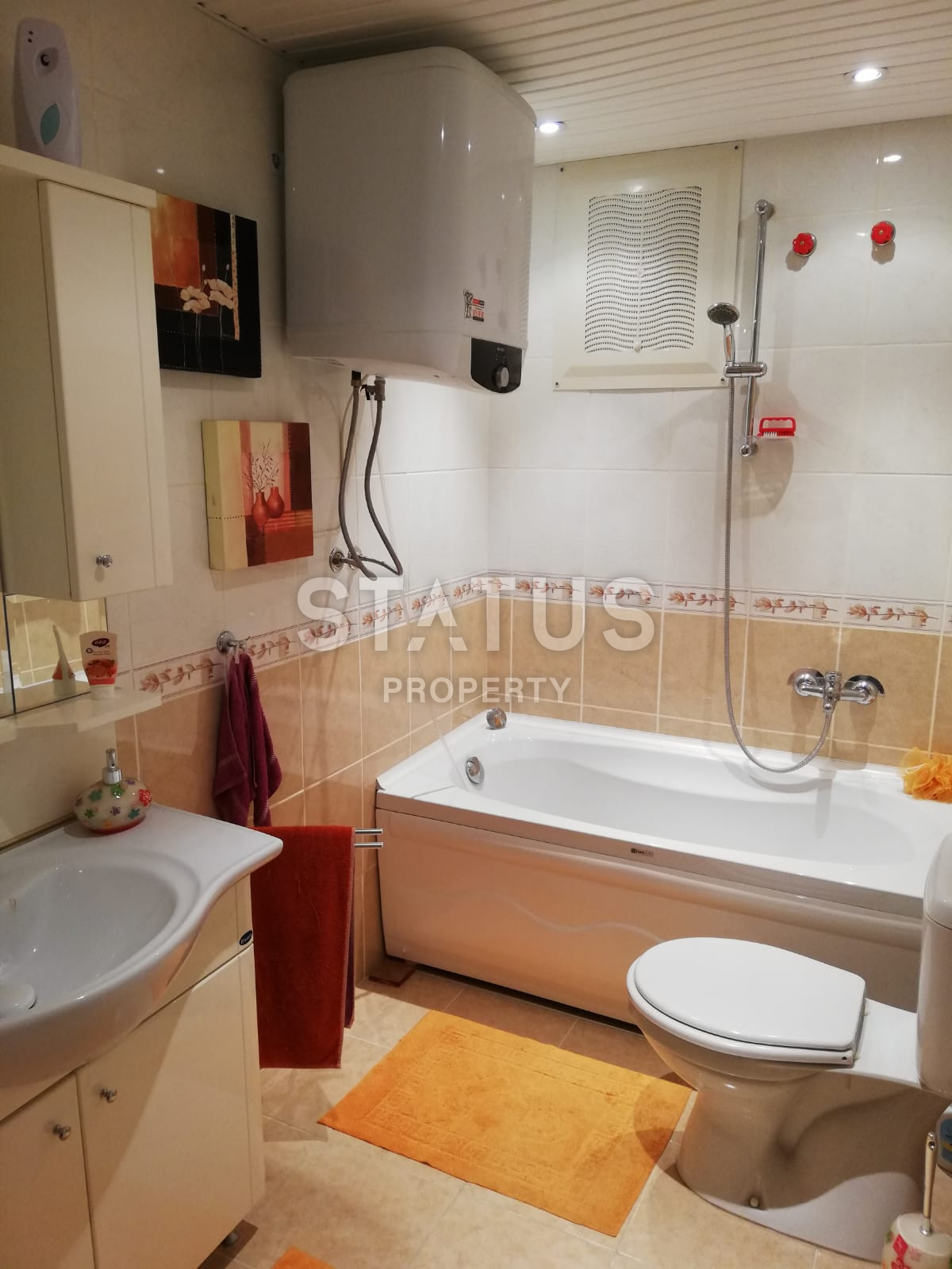 Inexpensive three-room apartment in Mahmutlar, panoramic mountain views, 120m2 фото 15