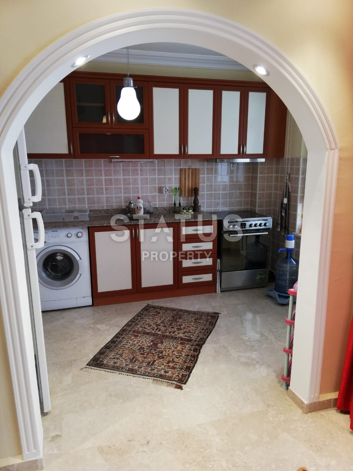 Inexpensive three-room apartment in Mahmutlar, panoramic mountain views, 120m2 фото 16