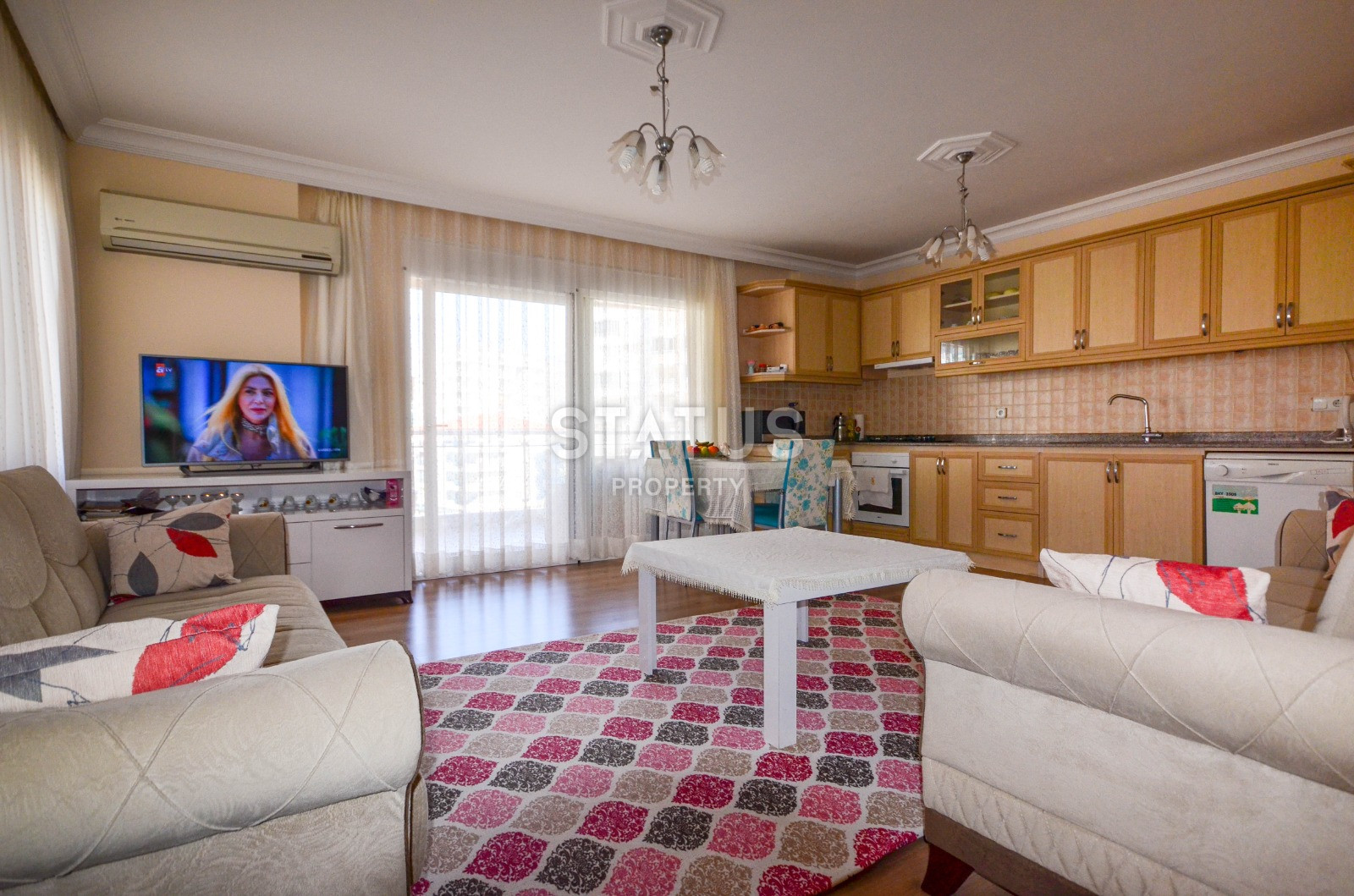 Three-room apartment with furniture in an excellent complex in Mahmutlar, 120 m2 фото 9