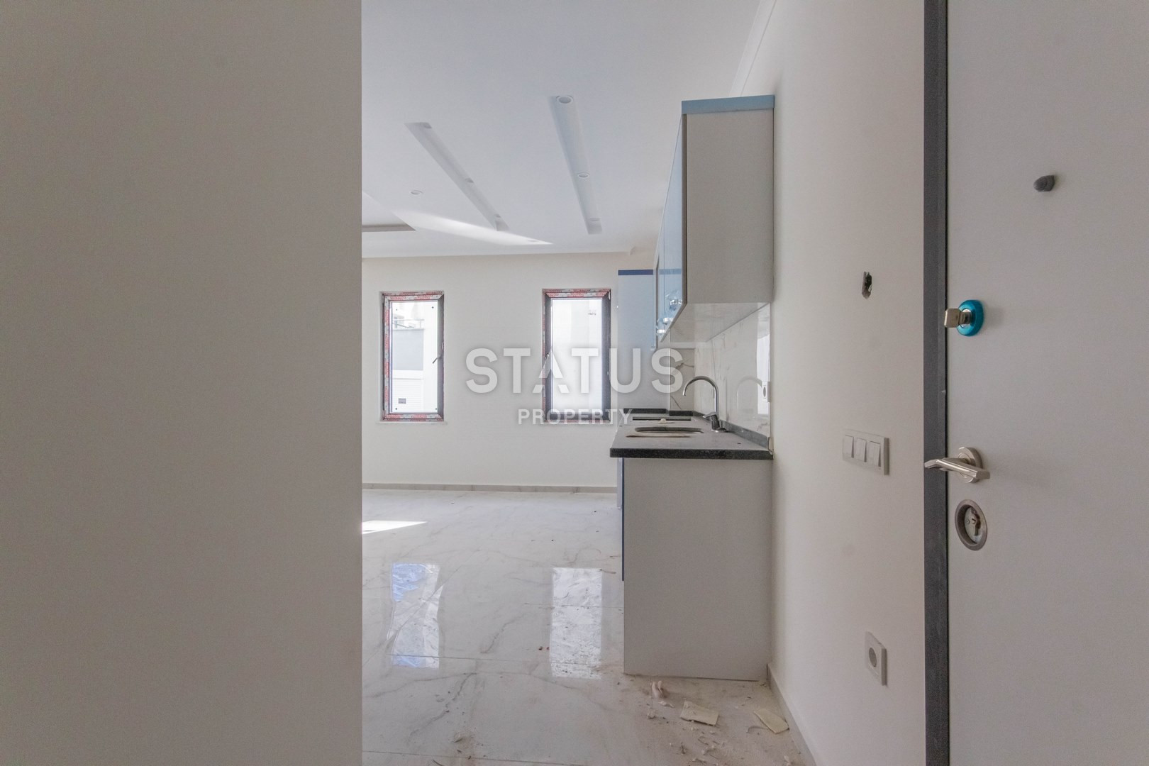 Двухкомнатные апартаменты в новом доме в Махмутларе, 300м к морю фото 8