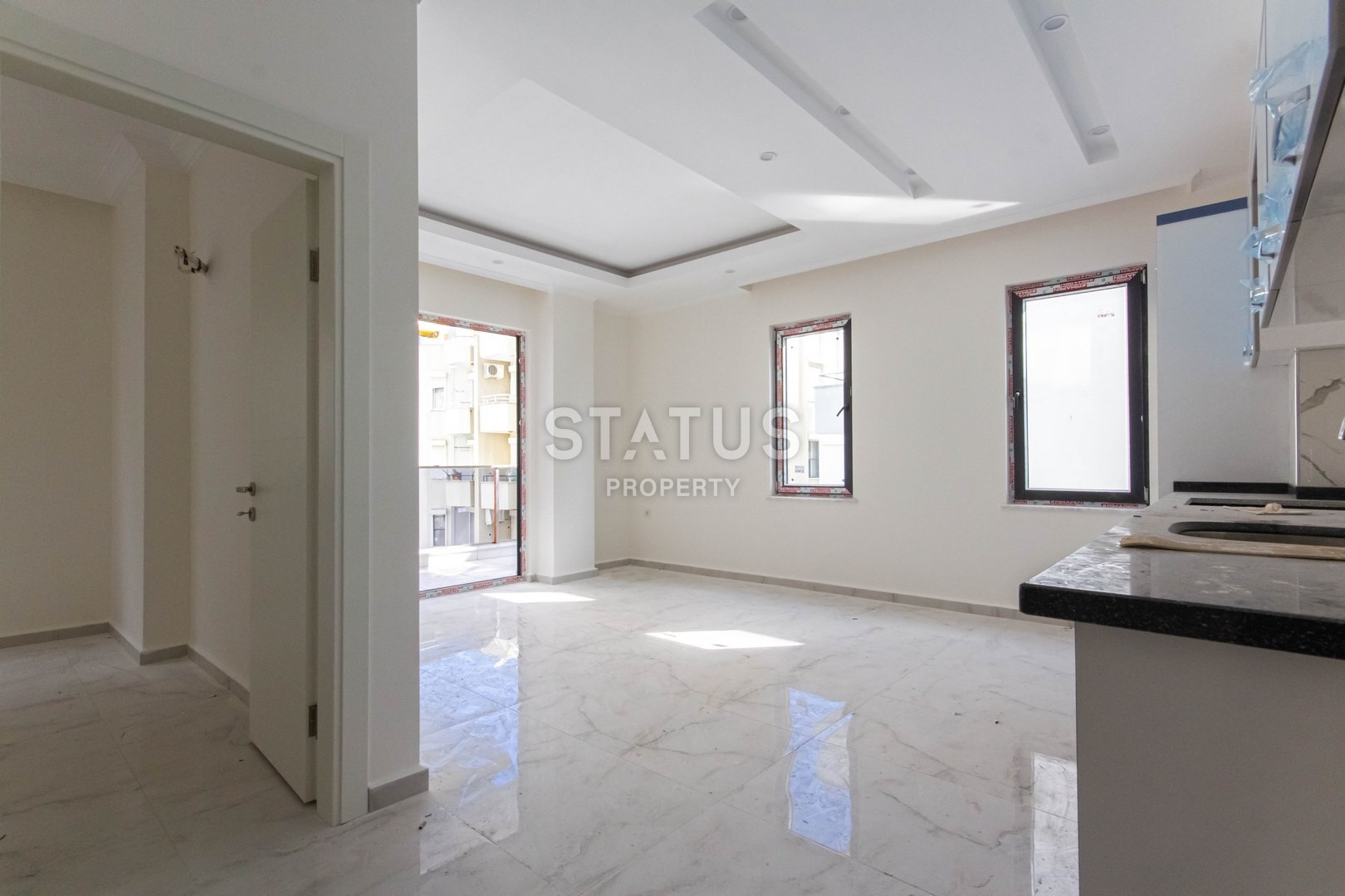 Двухкомнатные апартаменты в новом доме в Махмутларе, 300м к морю фото 10