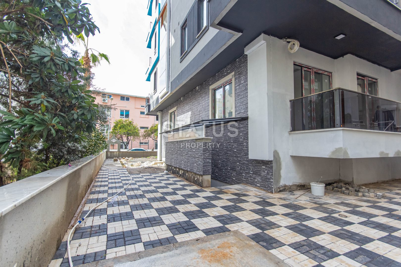 Двухкомнатные апартаменты в новом доме в Махмутларе, 300м к морю фото 18