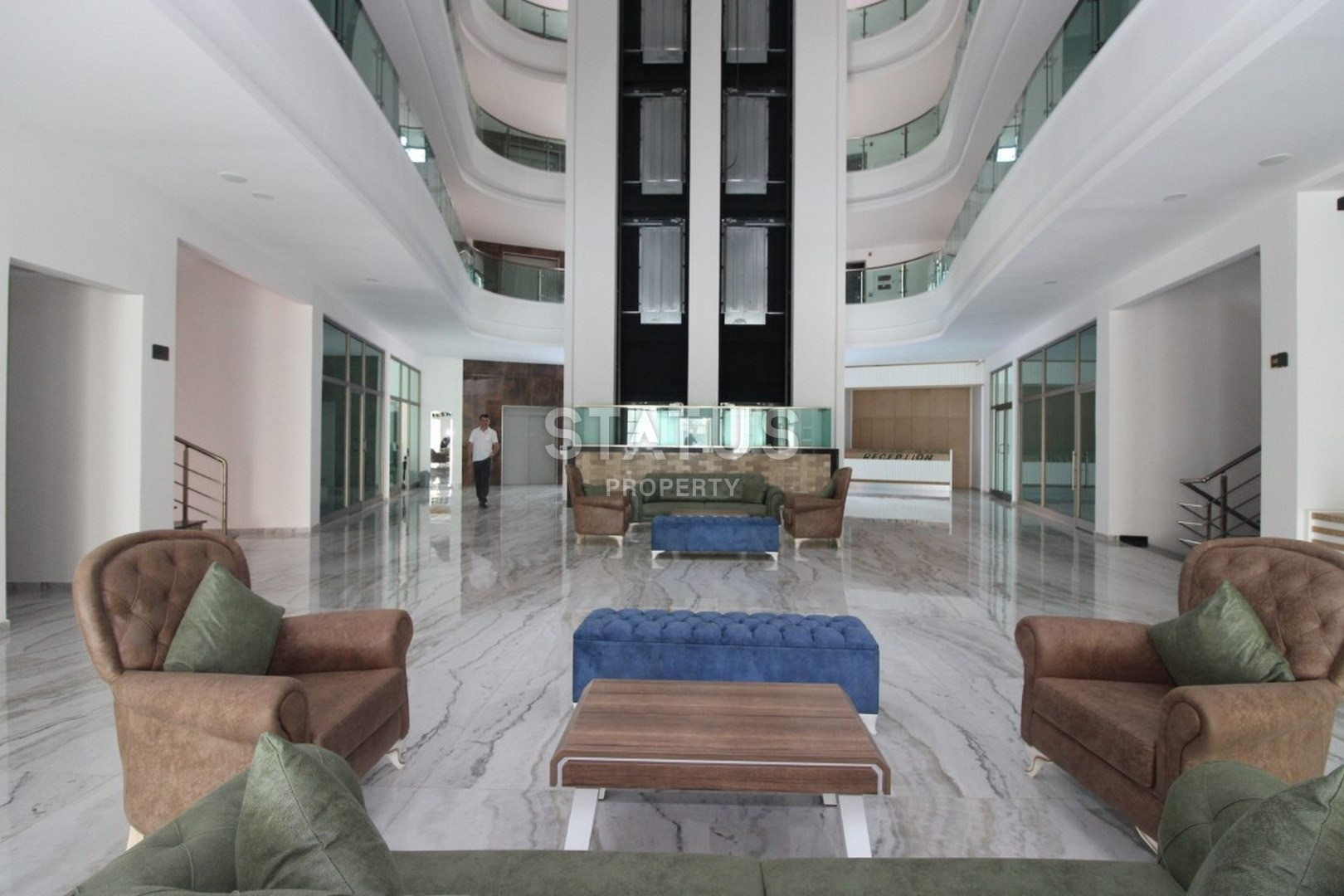 Меблированные апартаменты 1+1 в комплексе с инфраструктурой, вид на море, 80м2 фото 10