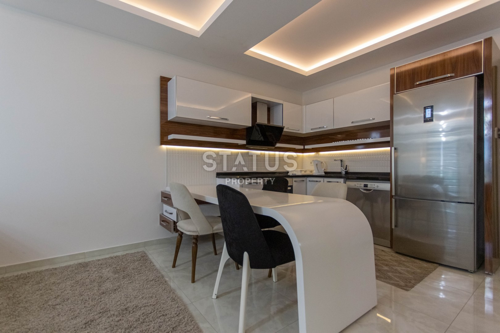 Меблированные апартаменты 1+1 в комплексе с инфраструктурой, вид на море, 80м2 фото 22