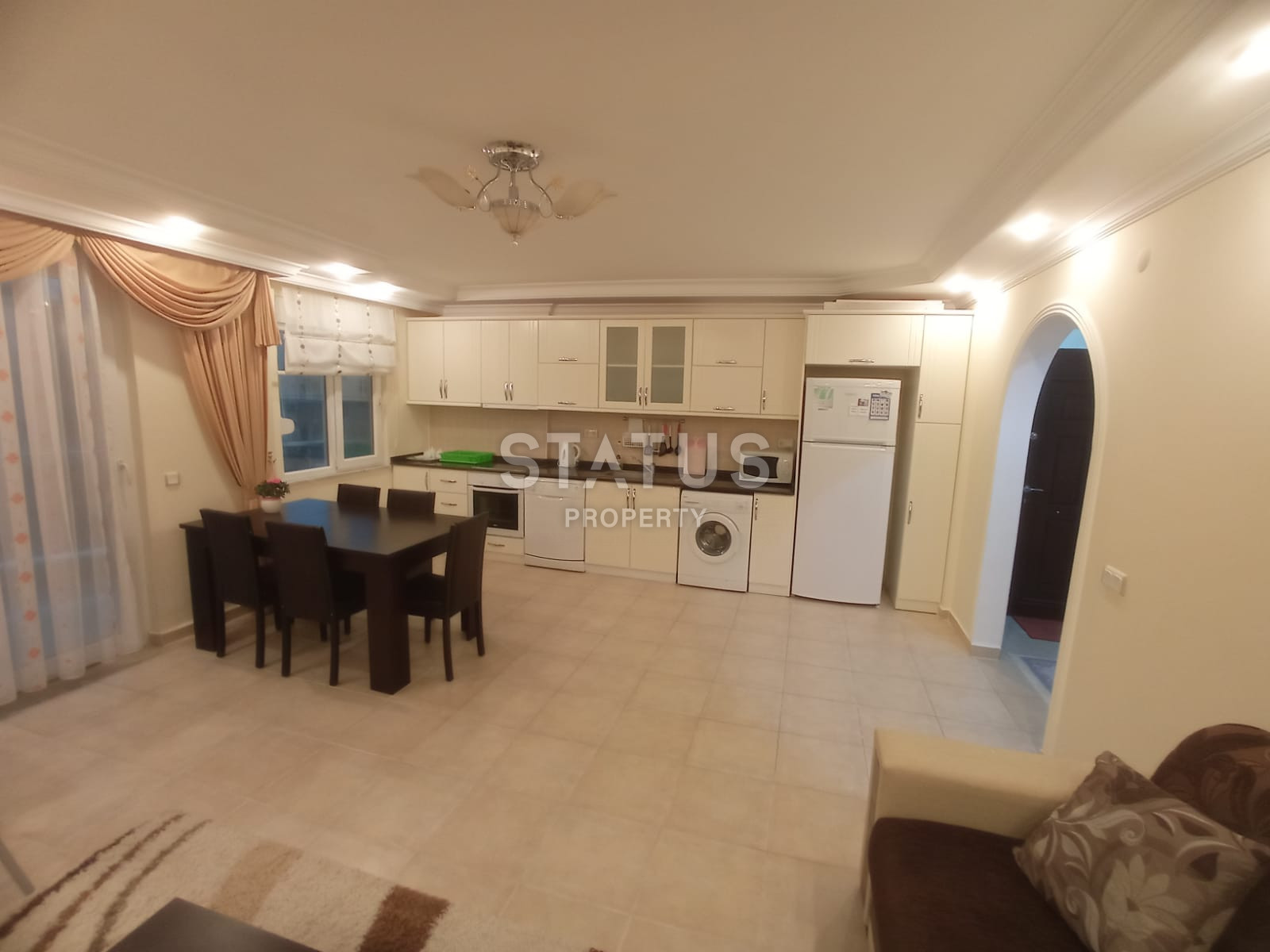 Квартира 2+1 с мебелью в Махмутларе, 110 м2 фото 2