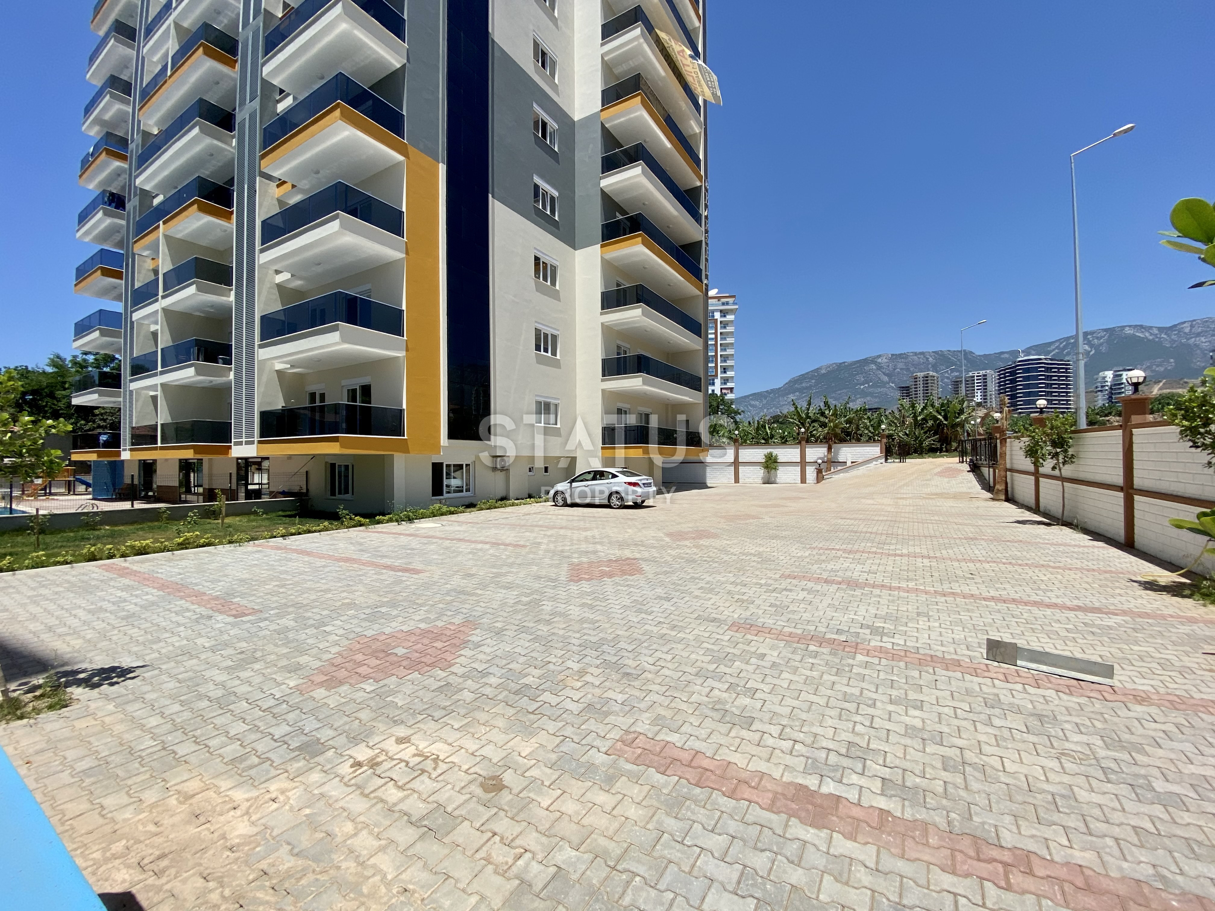 Ters-duplex 3+1 in Mahmutlar with a view of the mountains, the sea and the ancient city of Naula, 140m2 фото 5