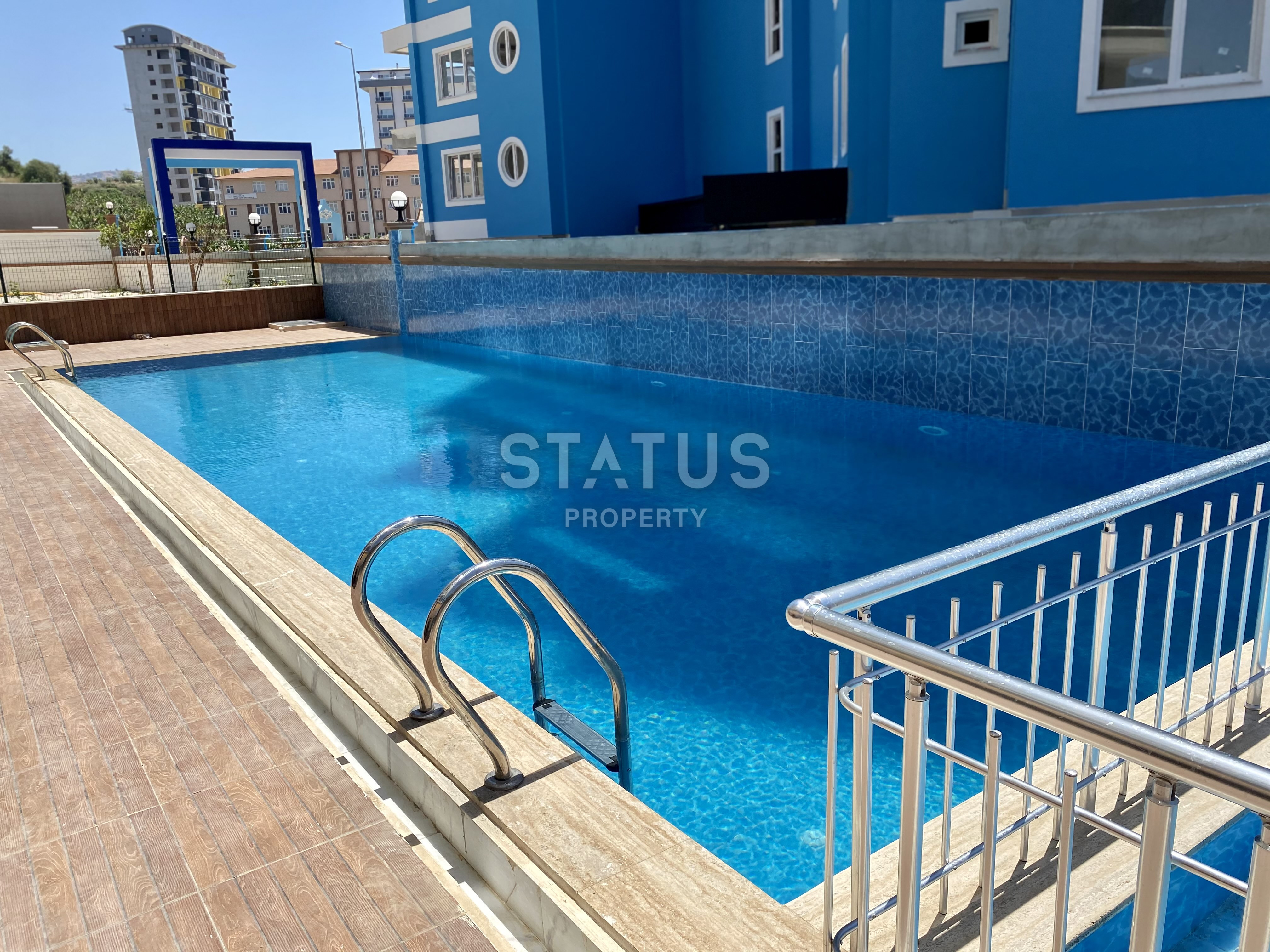 Ters-duplex 3+1 in Mahmutlar with a view of the mountains, the sea and the ancient city of Naula, 140m2 фото 7