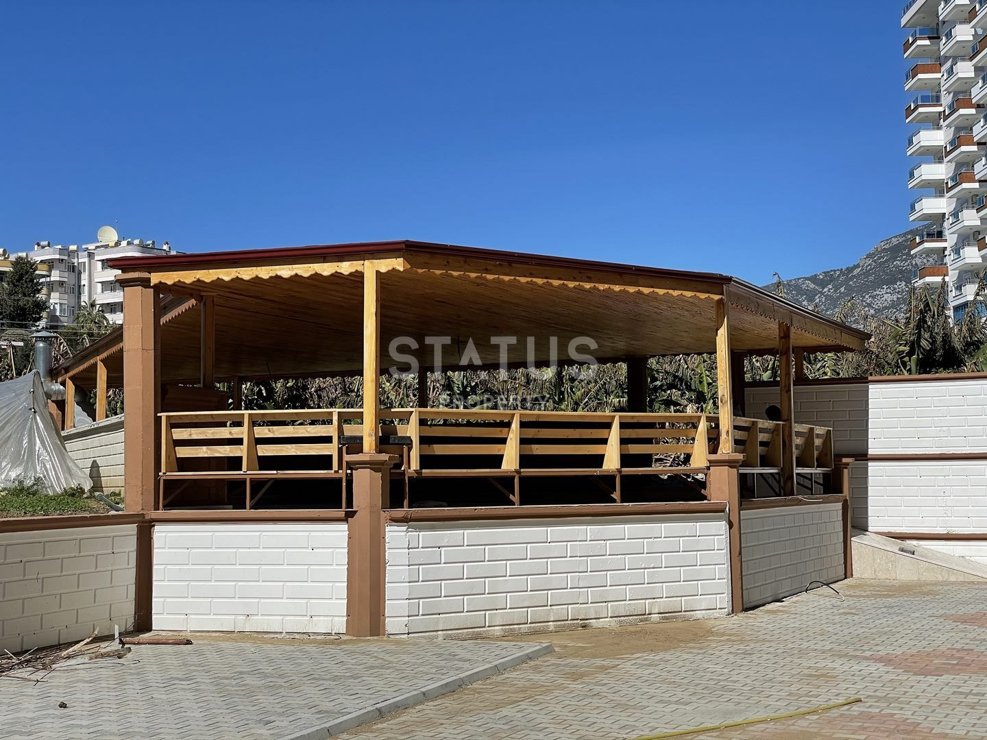 Ters-duplex 3+1 in Mahmutlar with a view of the mountains, the sea and the ancient city of Naula, 140m2 фото 10