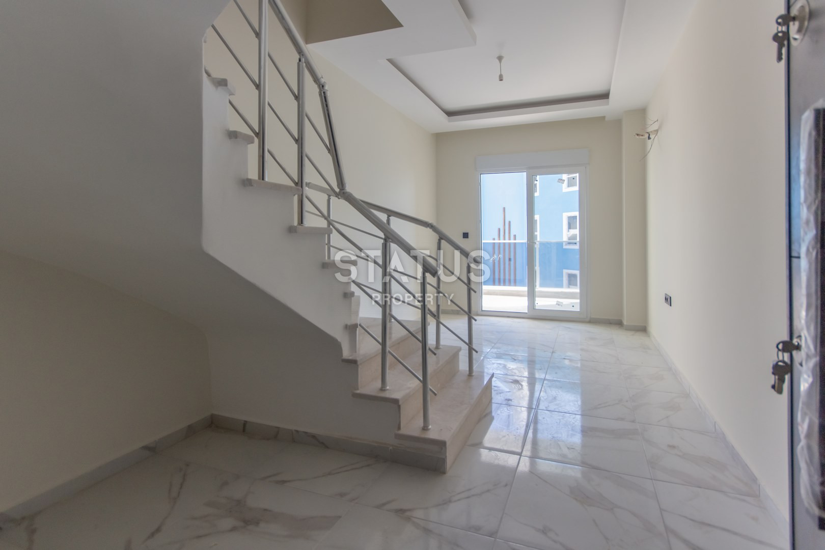 Ters-duplex 3+1 in Mahmutlar with a view of the mountains, the sea and the ancient city of Naula, 140m2 фото 20