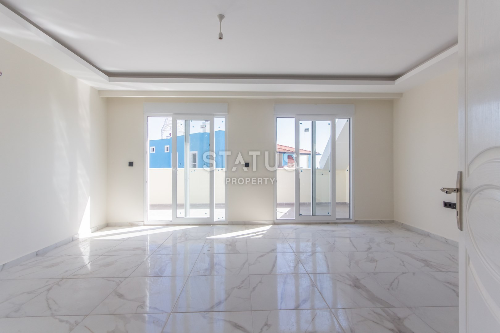 Ters-duplex 3+1 in Mahmutlar with a view of the mountains, the sea and the ancient city of Naula, 140m2 фото 24