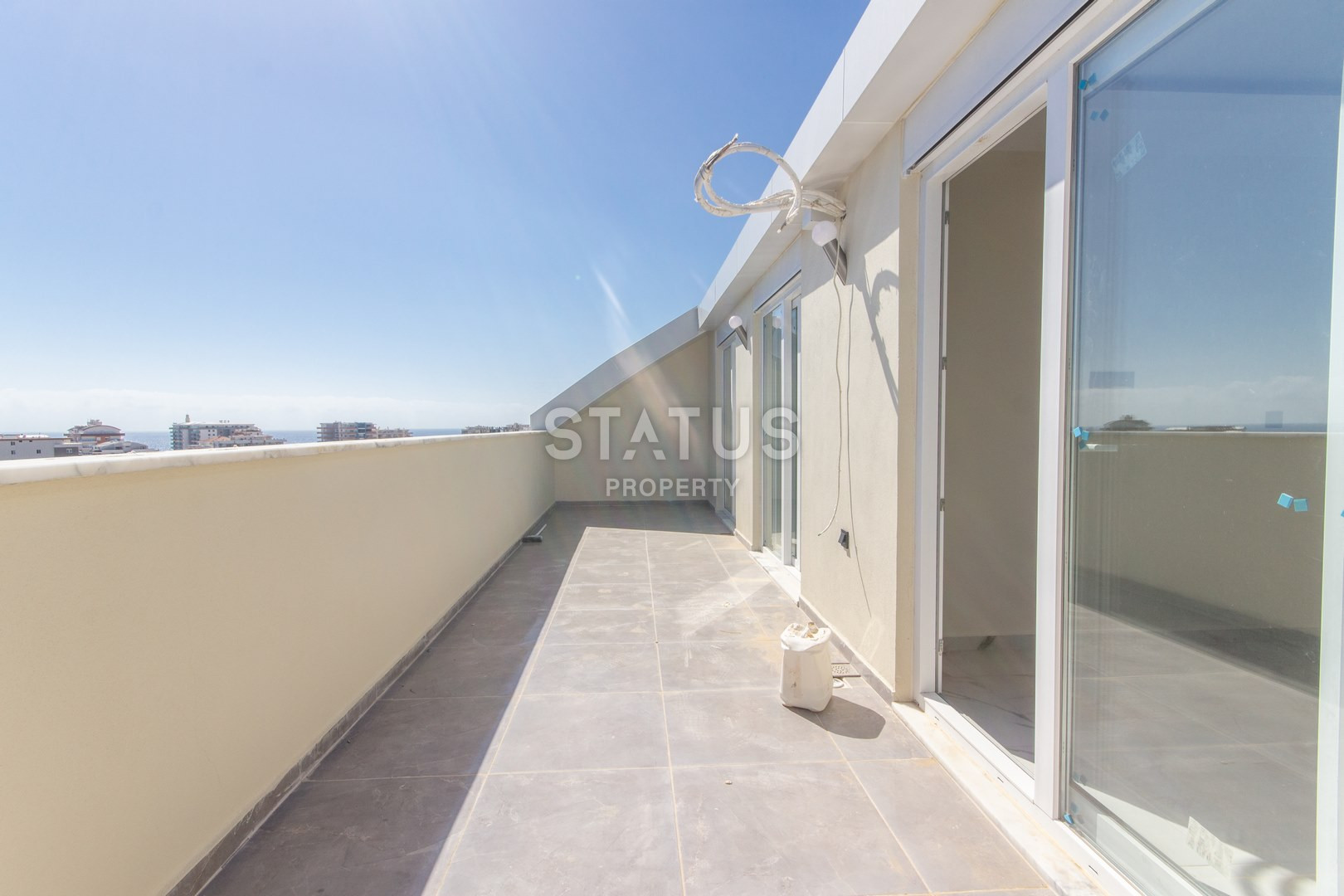 Ters-duplex 3+1 in Mahmutlar with a view of the mountains, the sea and the ancient city of Naula, 140m2 фото 29