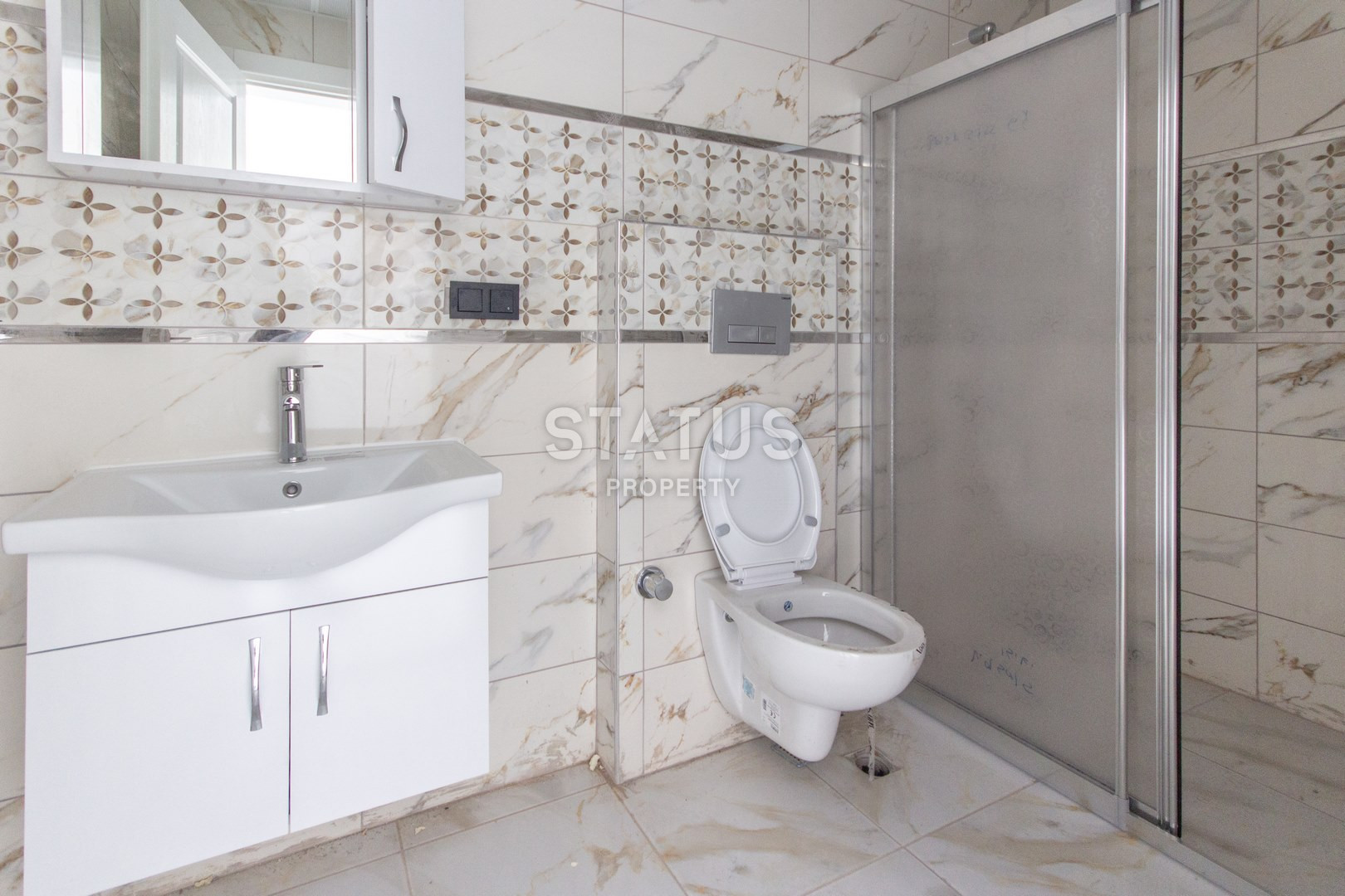 Ters-duplex 3+1 in Mahmutlar with a view of the mountains, the sea and the ancient city of Naula, 140m2 фото 34