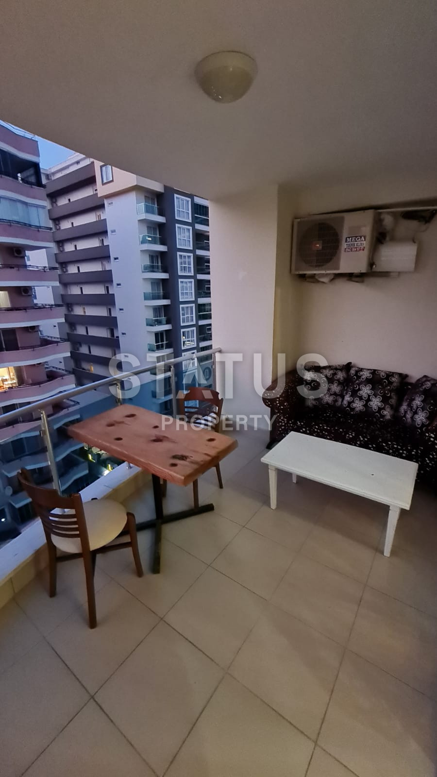 Полностью укомплектованная квартира 1+1 в отличном комплексе, вид на море, Махмутлар фото 6