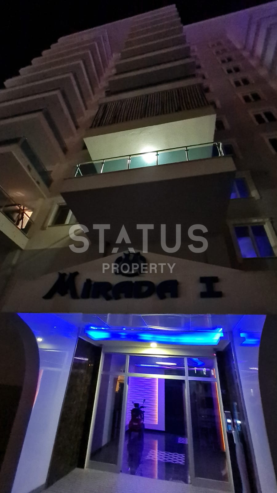 Полностью укомплектованная квартира 1+1 в отличном комплексе, вид на море, Махмутлар фото 9